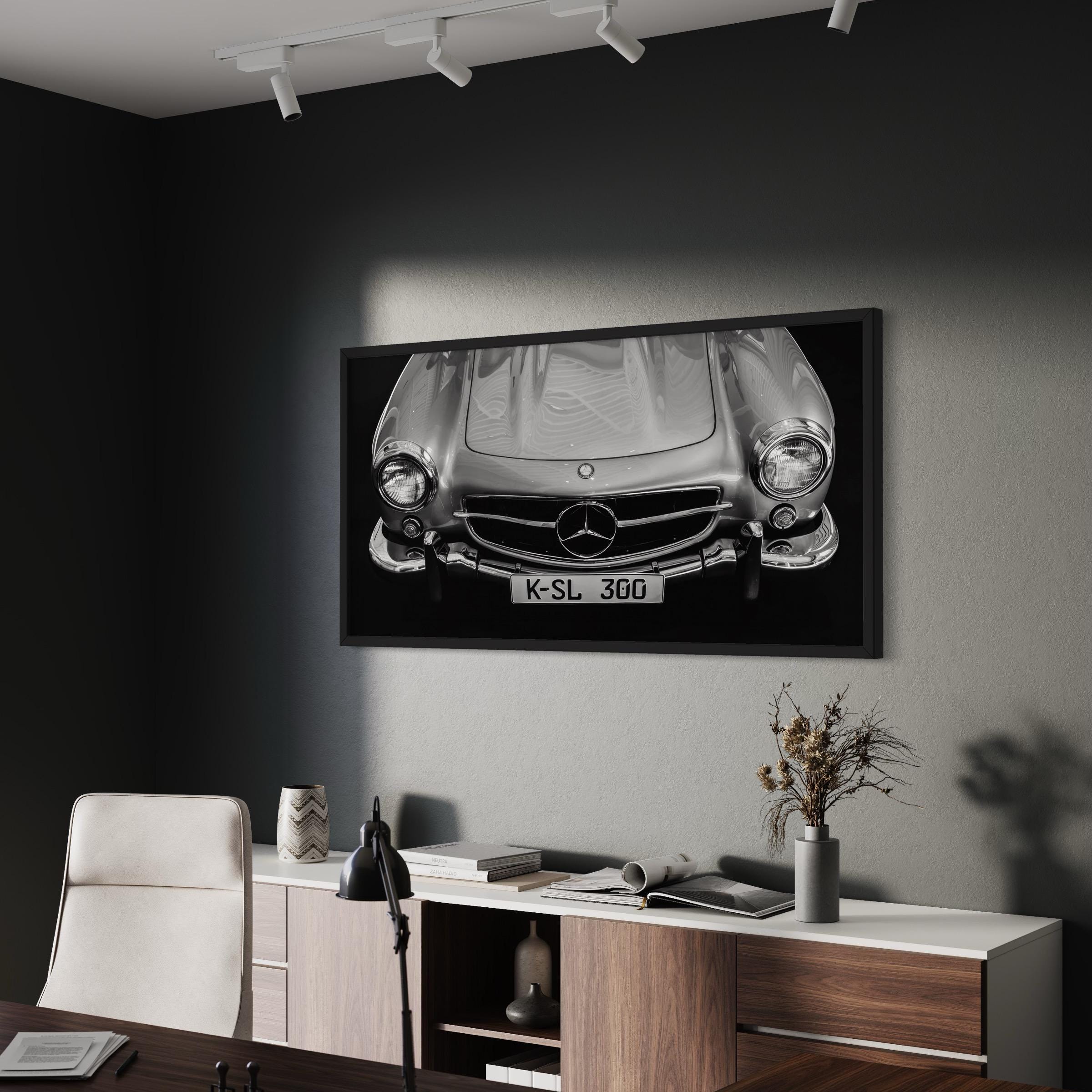 Mercedes-Benz SL 300 Classic Canvas Art | Poster Print