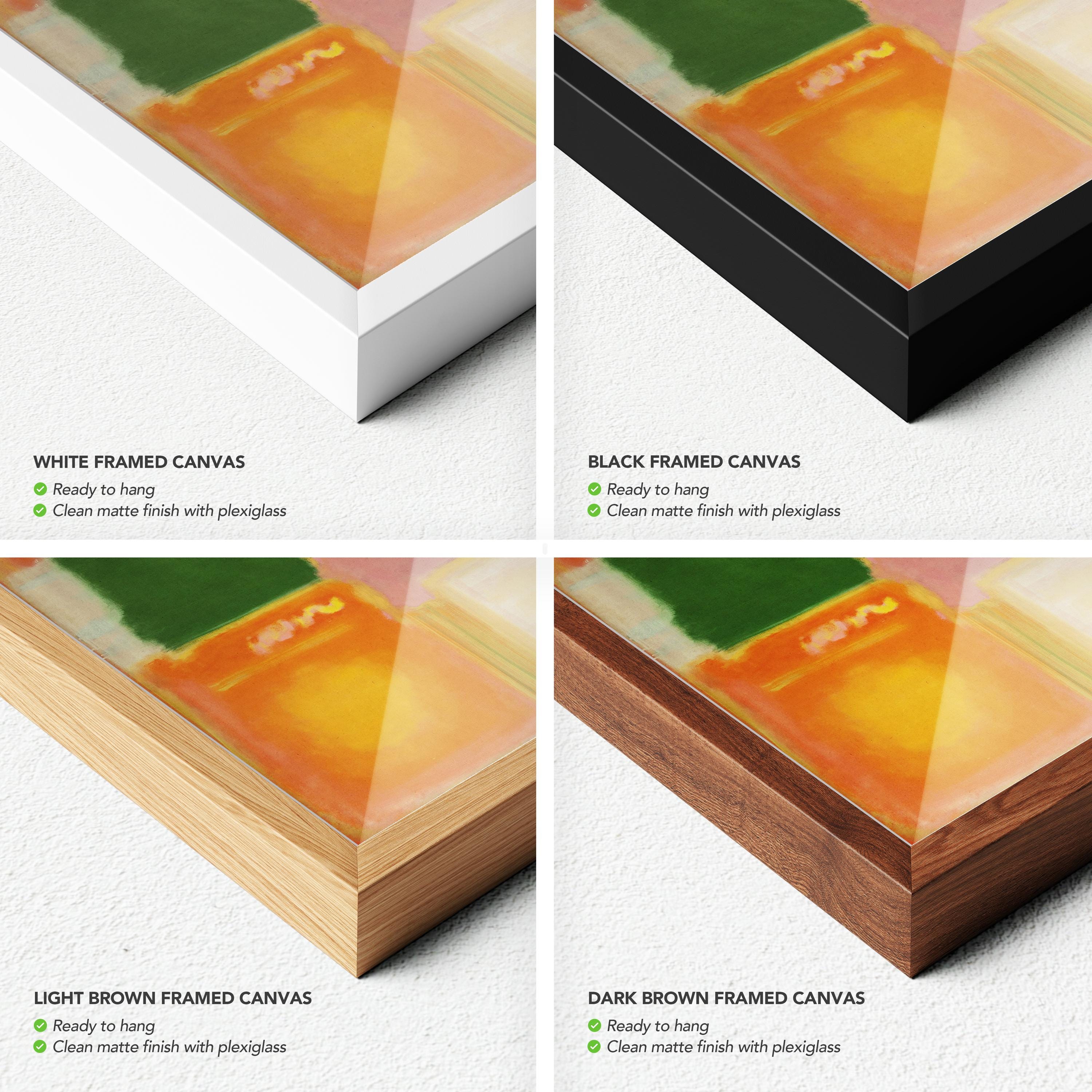 Mark Rothko No. 16 / No. 12 Abstract Expressionism Canvas Art | Poster Print