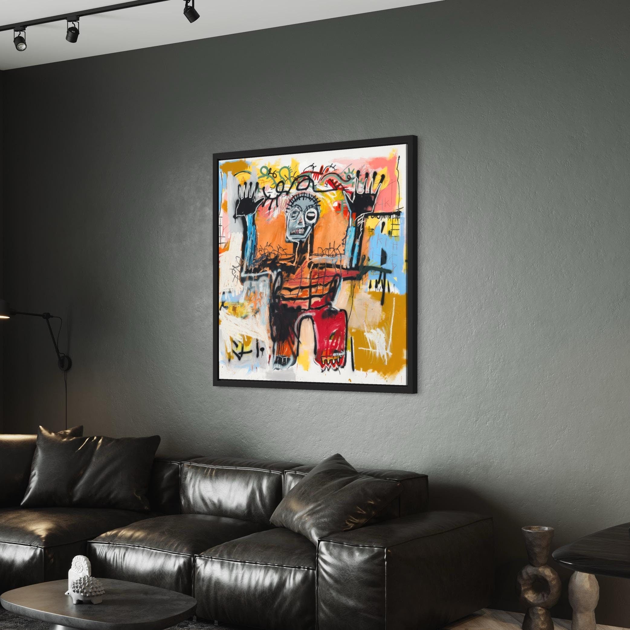 Jean-Michel Basquiat Untitled 1981 Canvas Art | Poster Print
