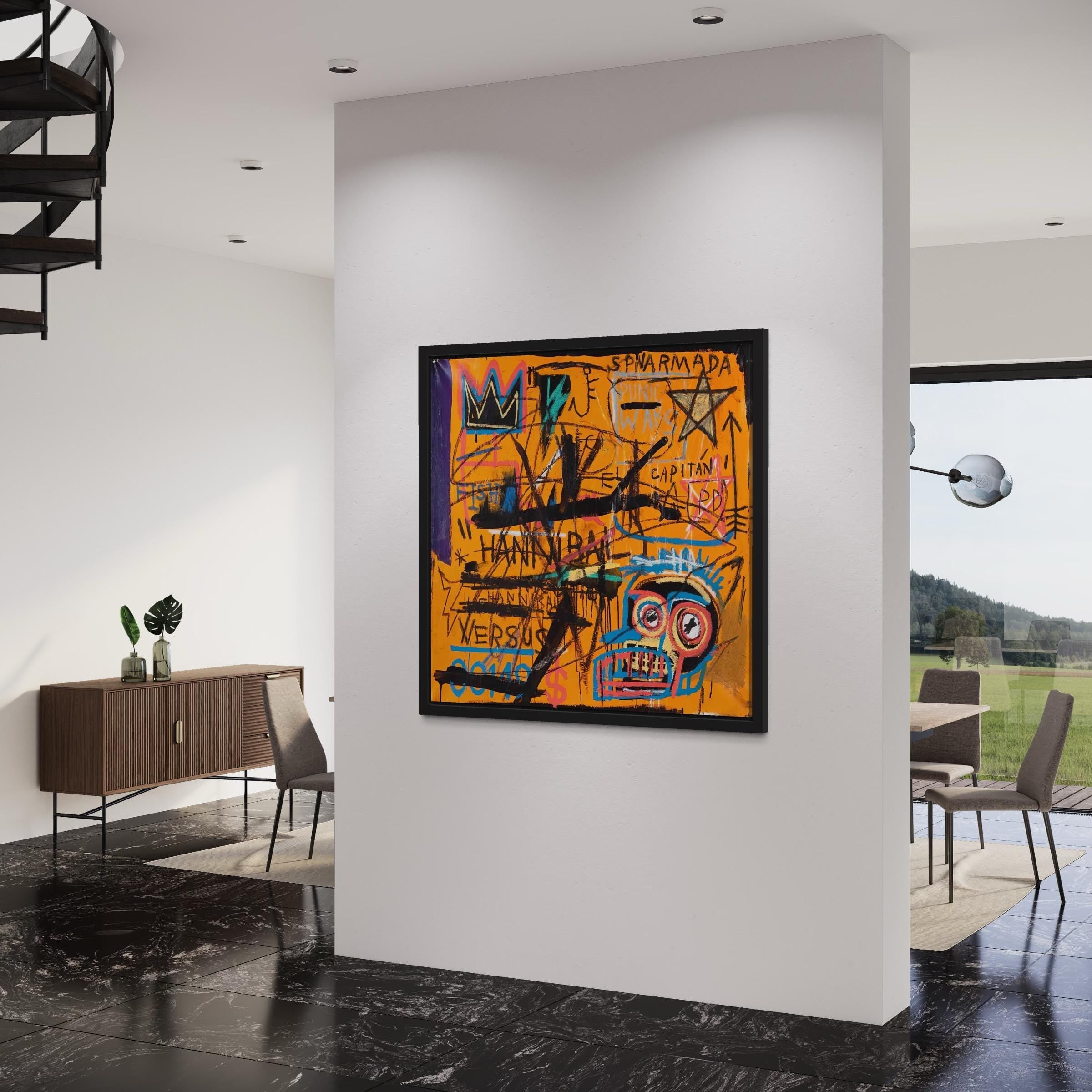Jean-Michel Basquiat Untitled 1982 | Canvas Art | Poster Print