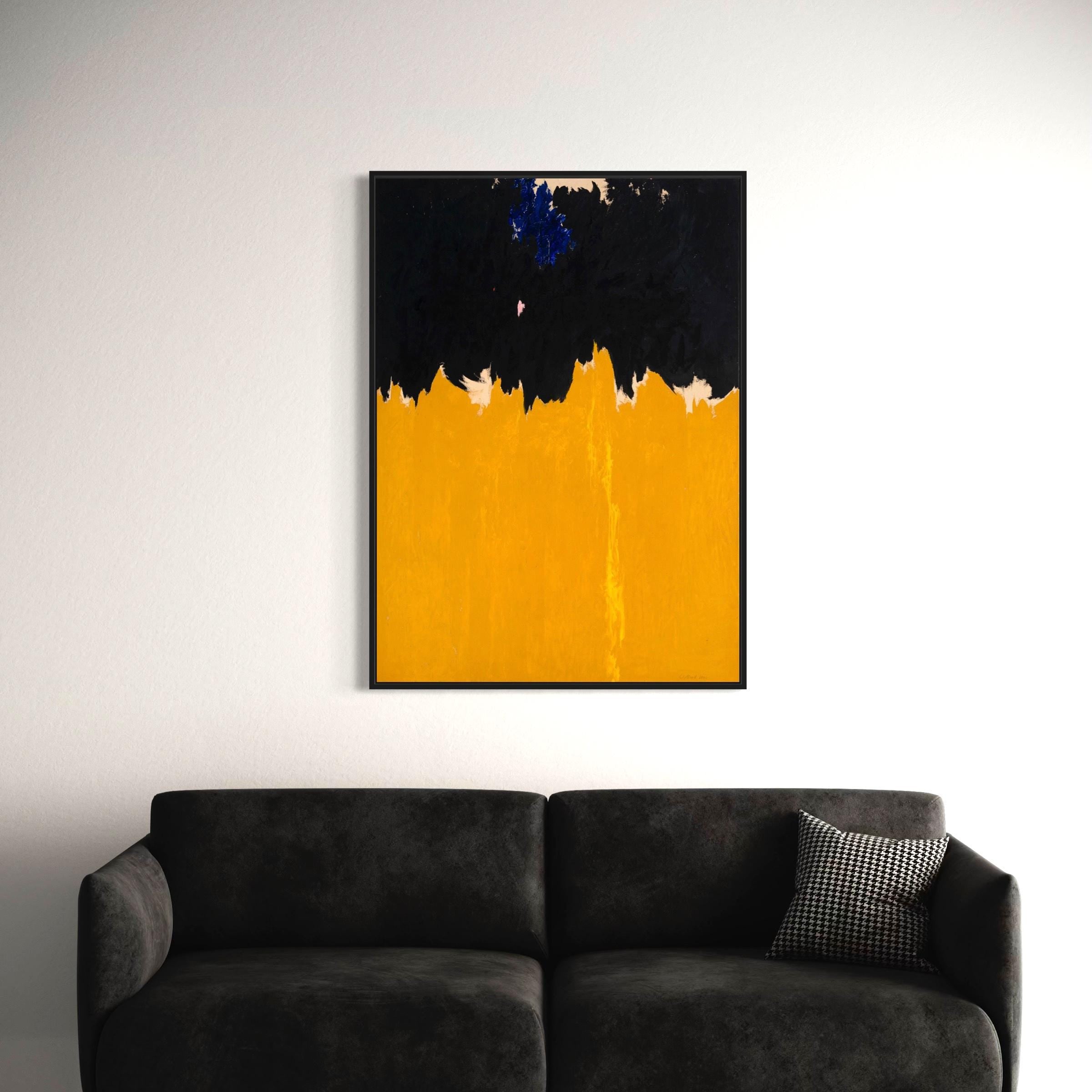 Clyfford Still Wall Art Canvas Print | Poster | PH-950 Abstract Modern Art Home & Office Decor
