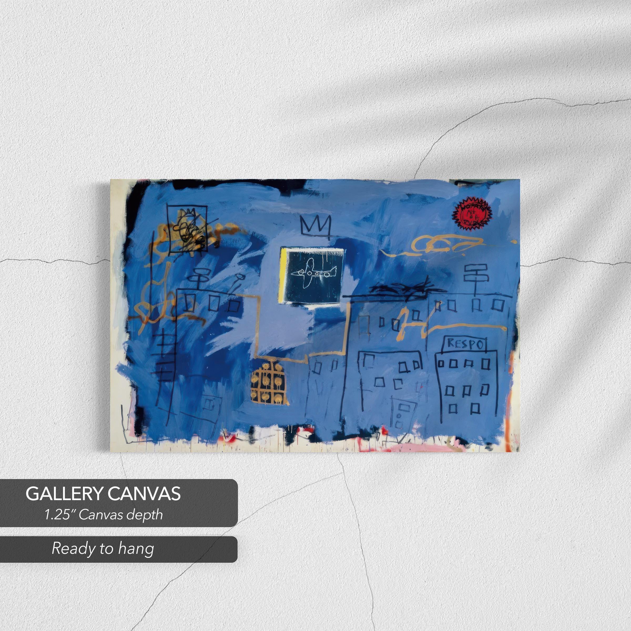 Jean-Michel Basquiat Untitled 1981 | Abstract Modern Canvas Art | Poster Print