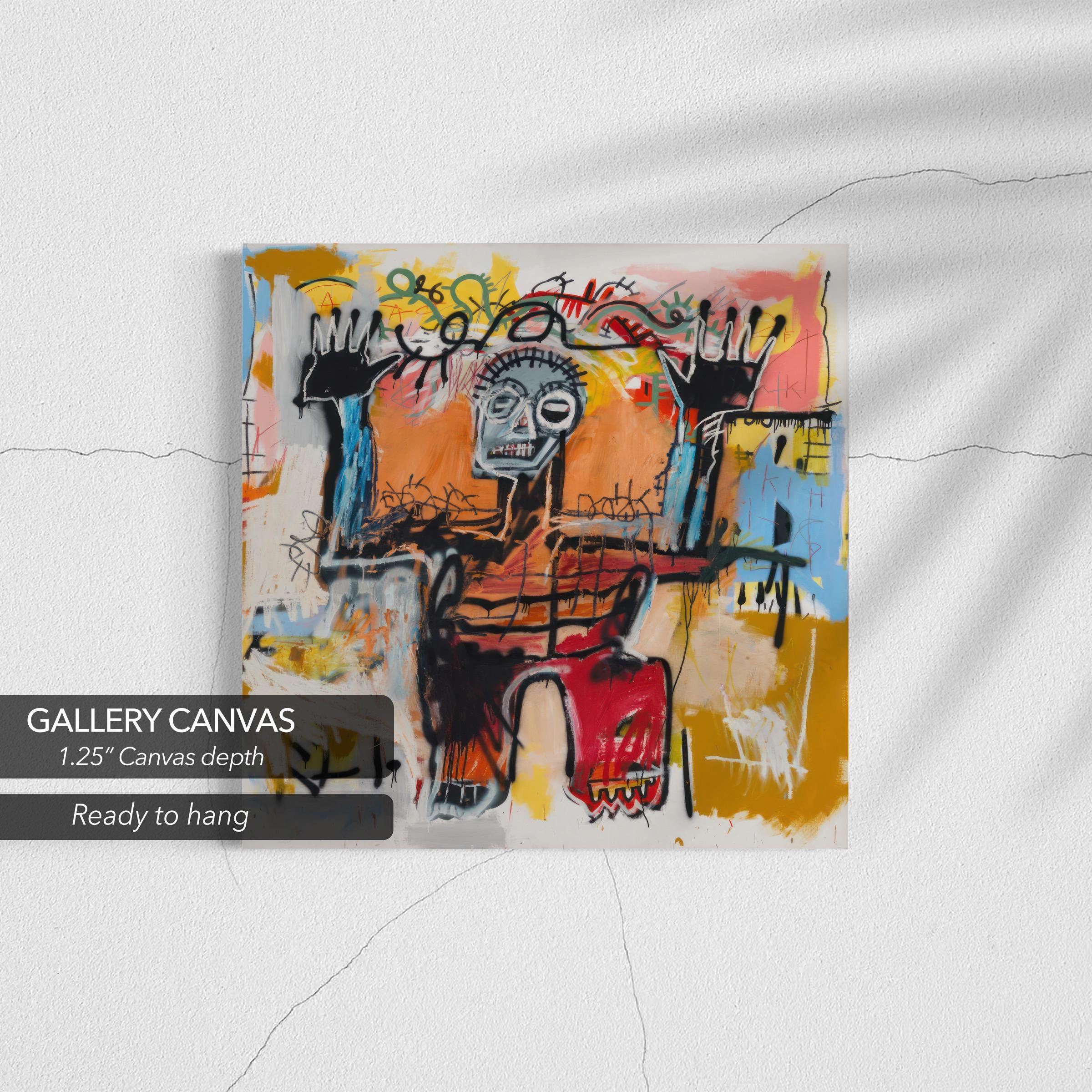 Jean-Michel Basquiat Untitled 1981 Canvas Art | Poster Print