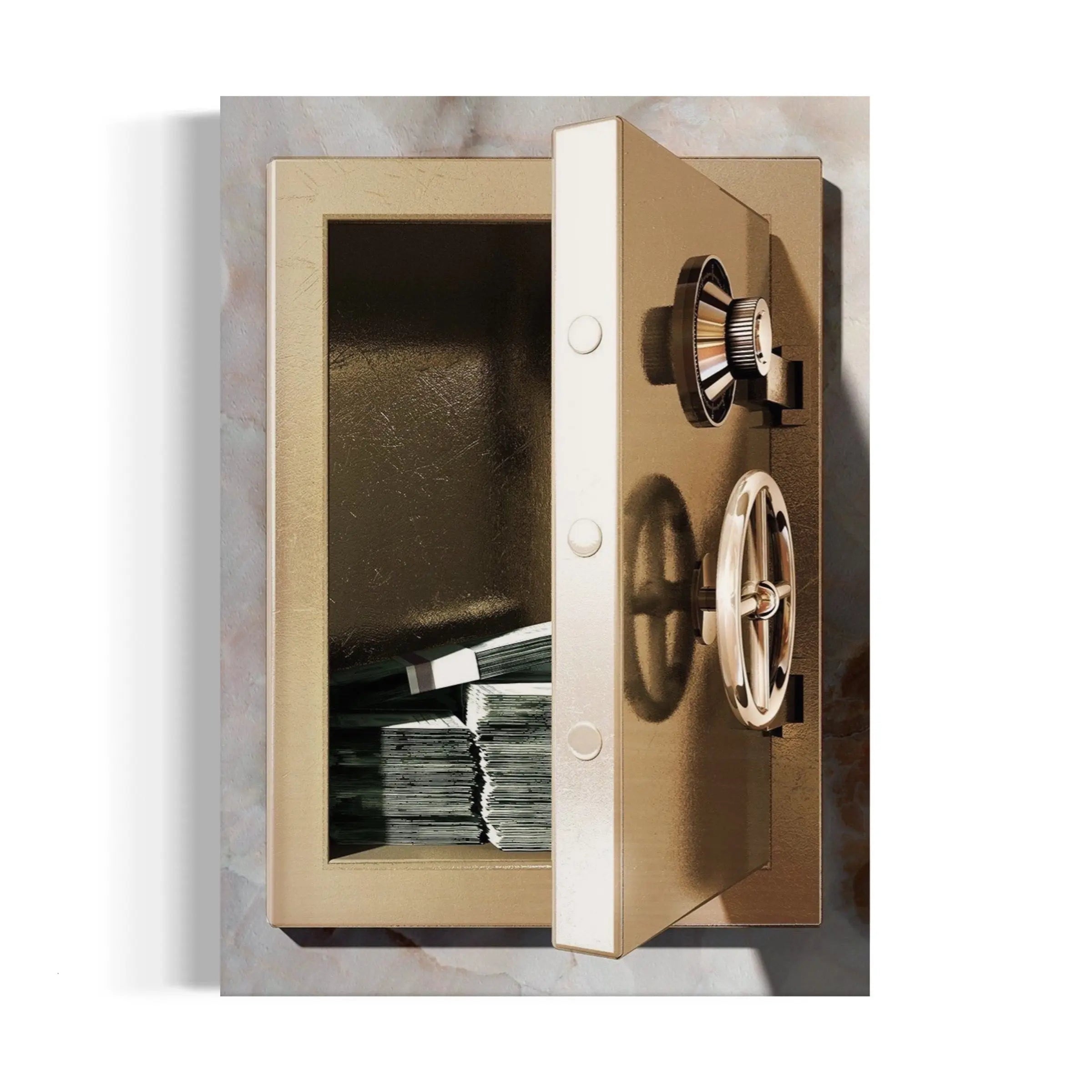 a box that has a bunch of papers inside of it