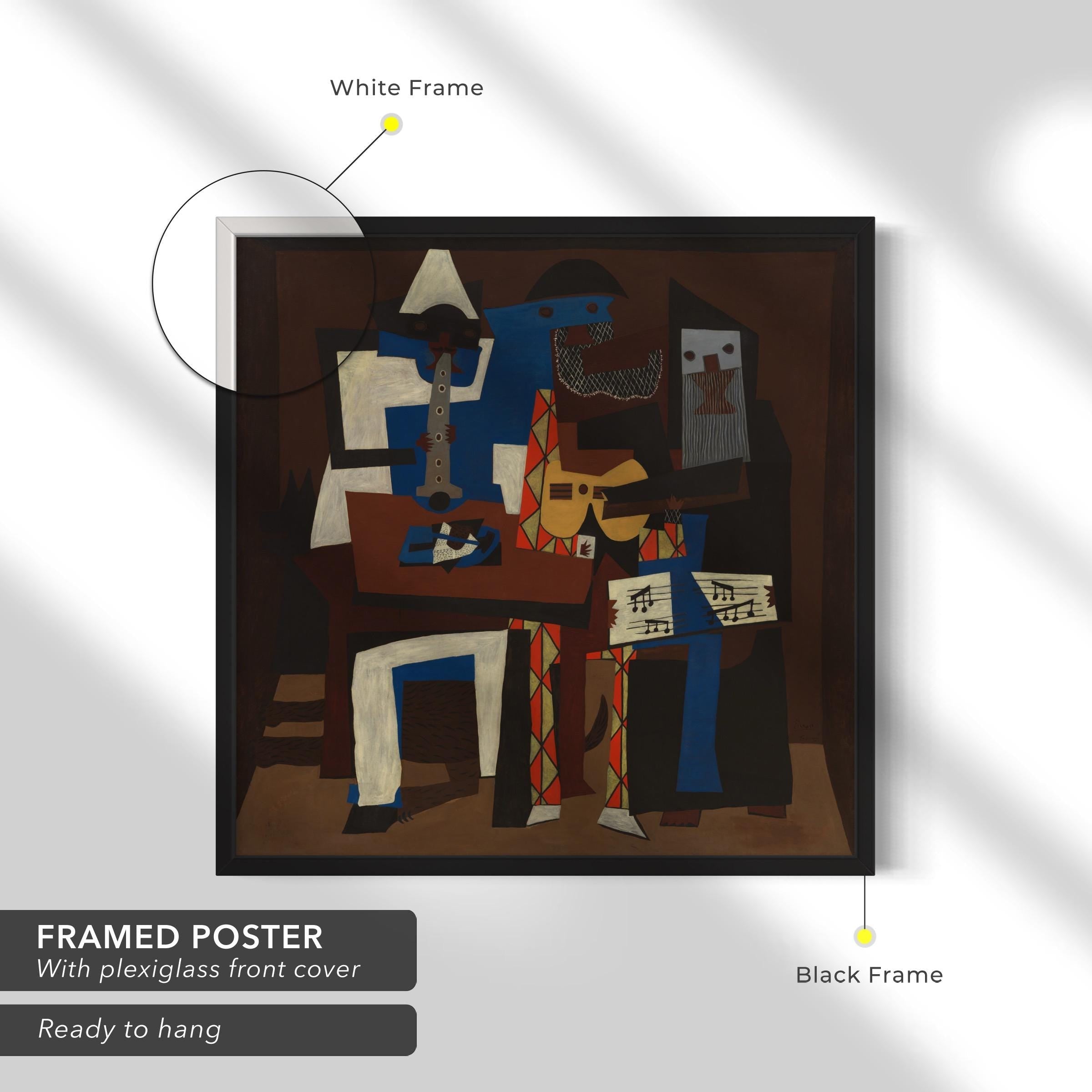 Three Musicians by Pablo Picasso Canvas Art | Poster Print