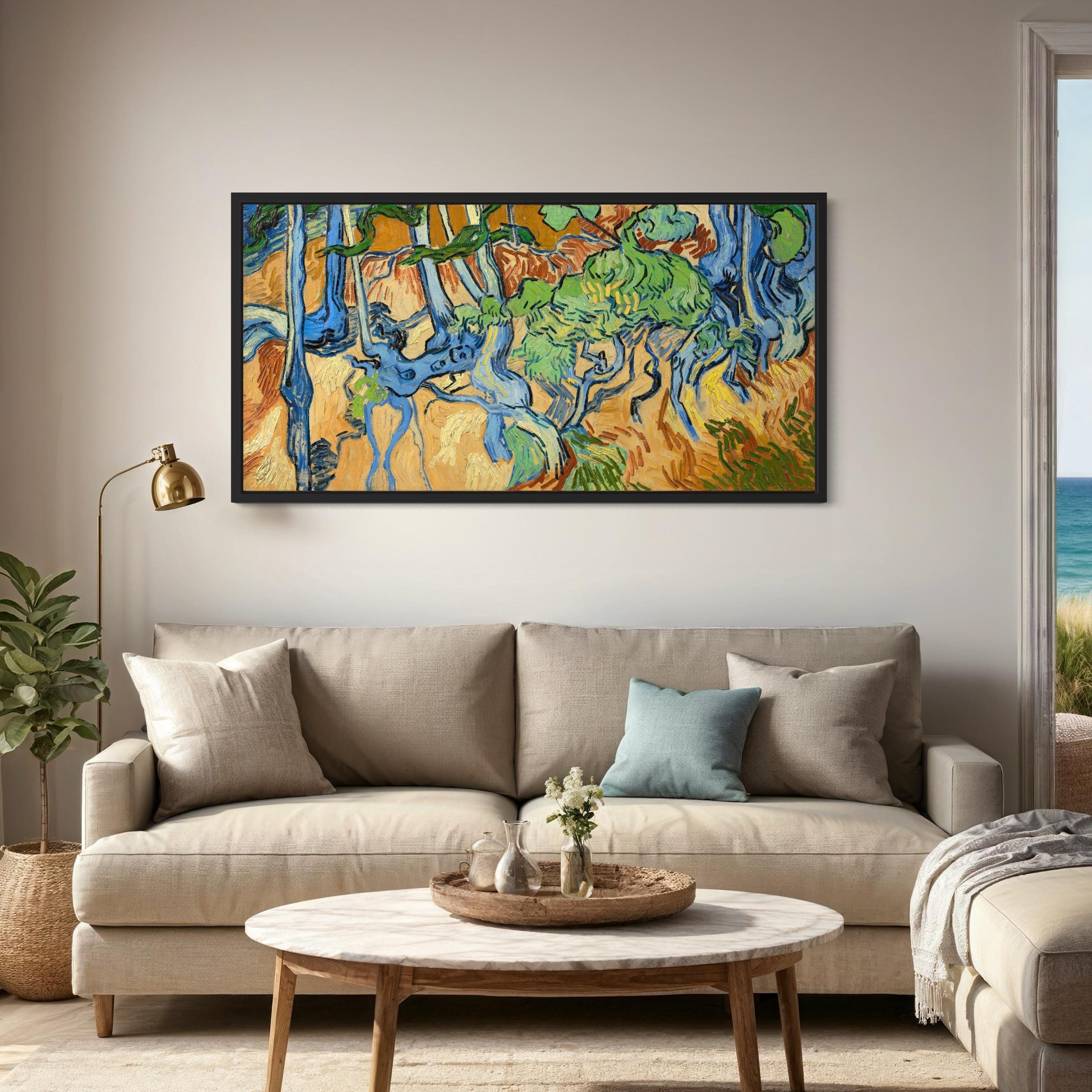 Tree Roots by Vincent van Gogh Poster Print | Canvas Art | Poster Print