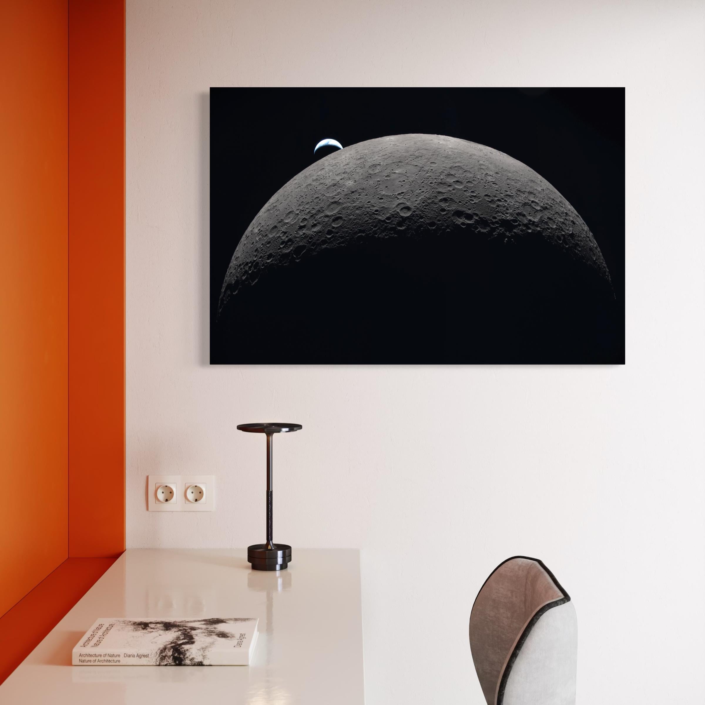Artemis II Moon Mission | NASA Earthset Space Photo | Earthrise Artemis 2 Poster | Canvas Art