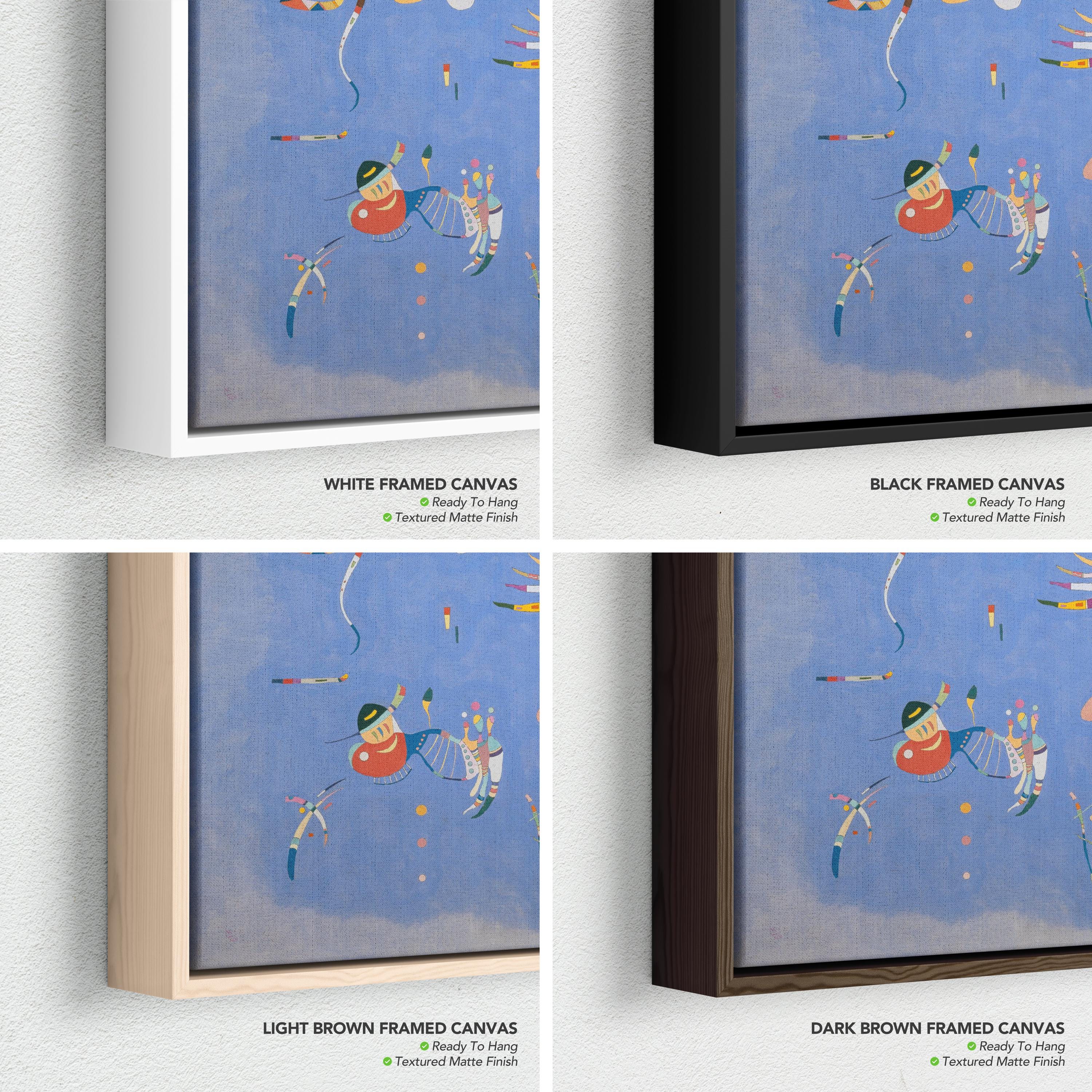 Wassily Kandinsky Sky Blue | Expressionism Modern Canvas Art | Poster Print