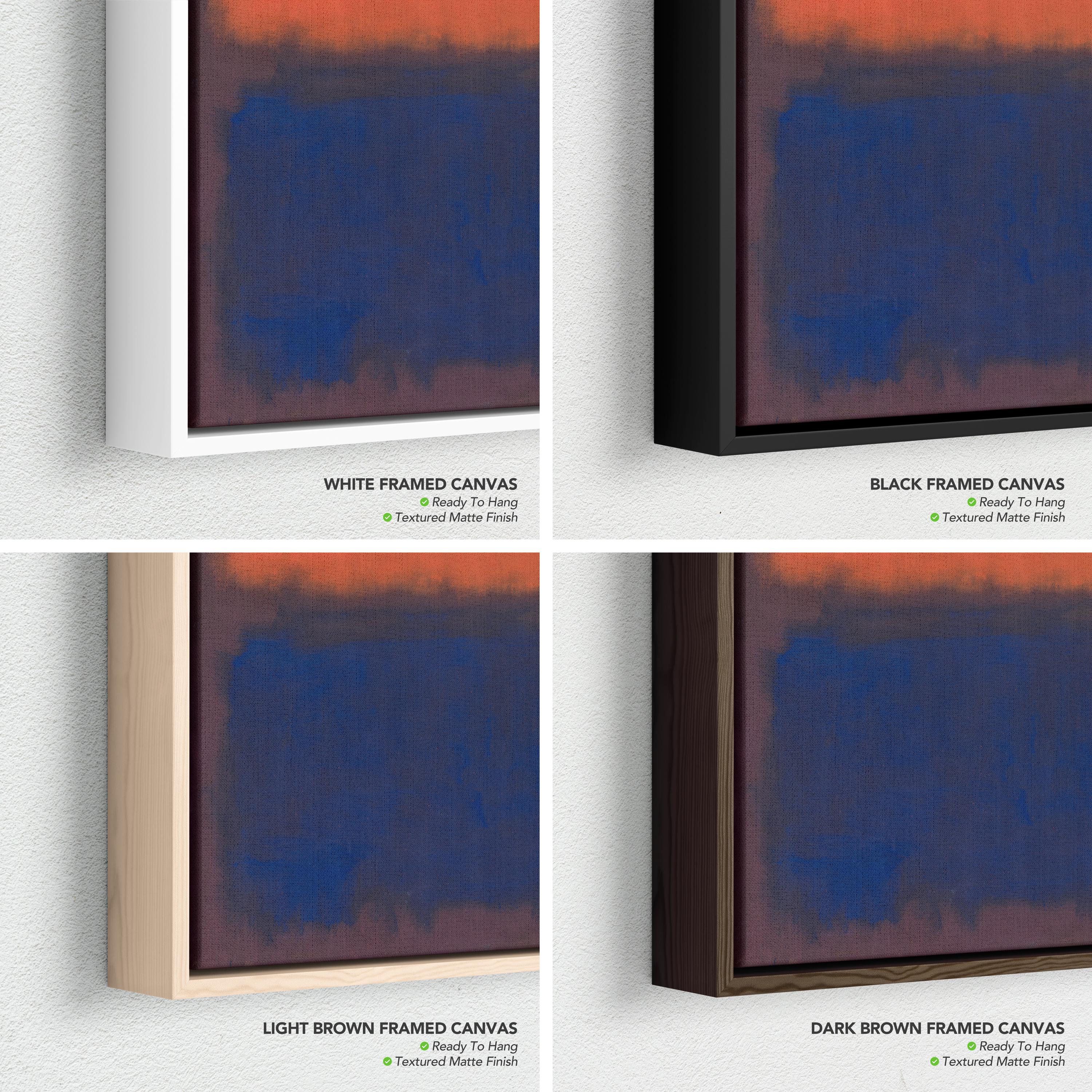 Mark Rothko No. 14 Wall Art Canvas Poster Print | Modern Expressionism Abstract Reproduction