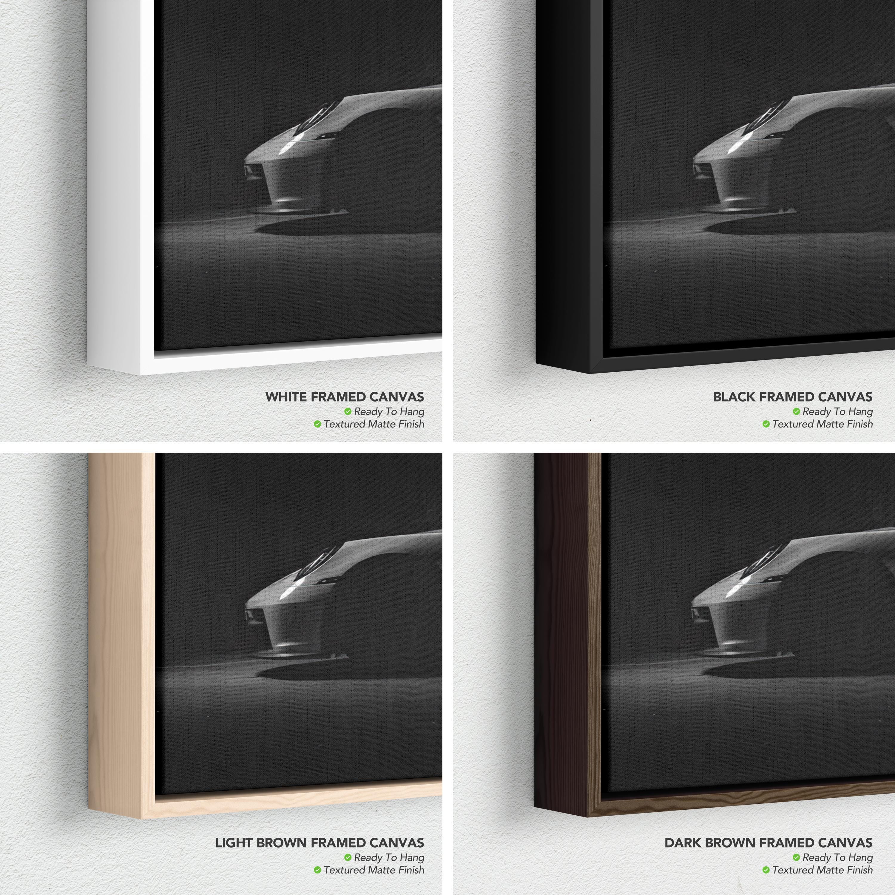 Porsche 911 Dream Quote Motivational Canvas Art | Poster Print