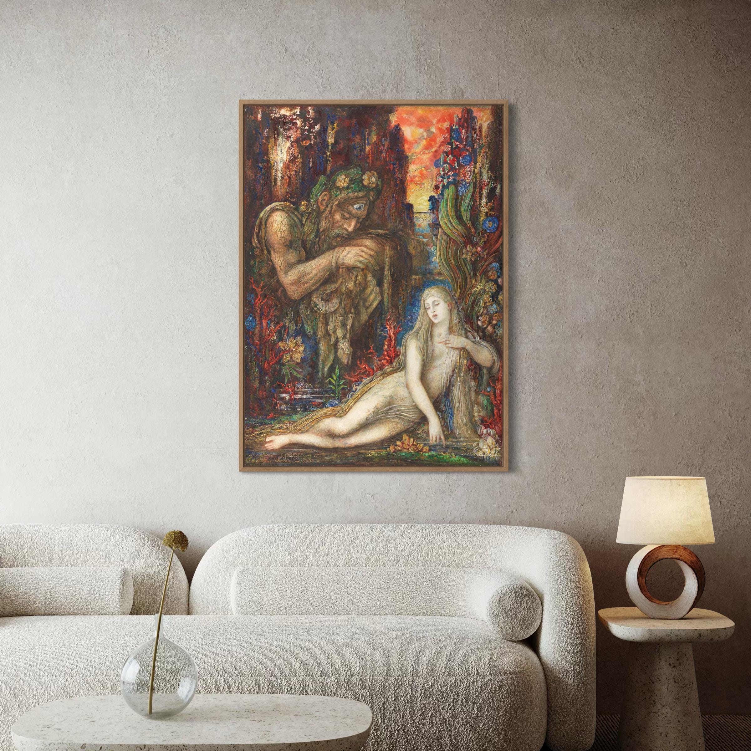 Gustave Moreau Galatea 1896 Symbolist Canvas Art | Poster Print