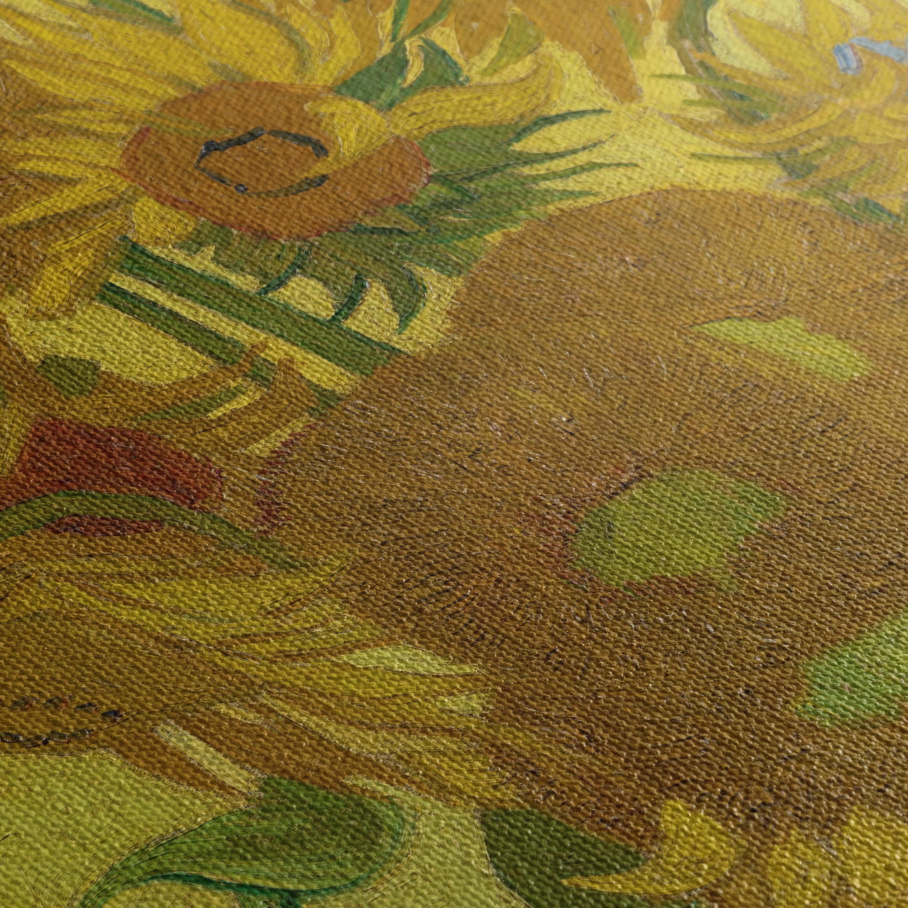 Vincent van Gogh Sunflowers | Iconic Yellow Floral Still Life | Canvas Art | Poster Print