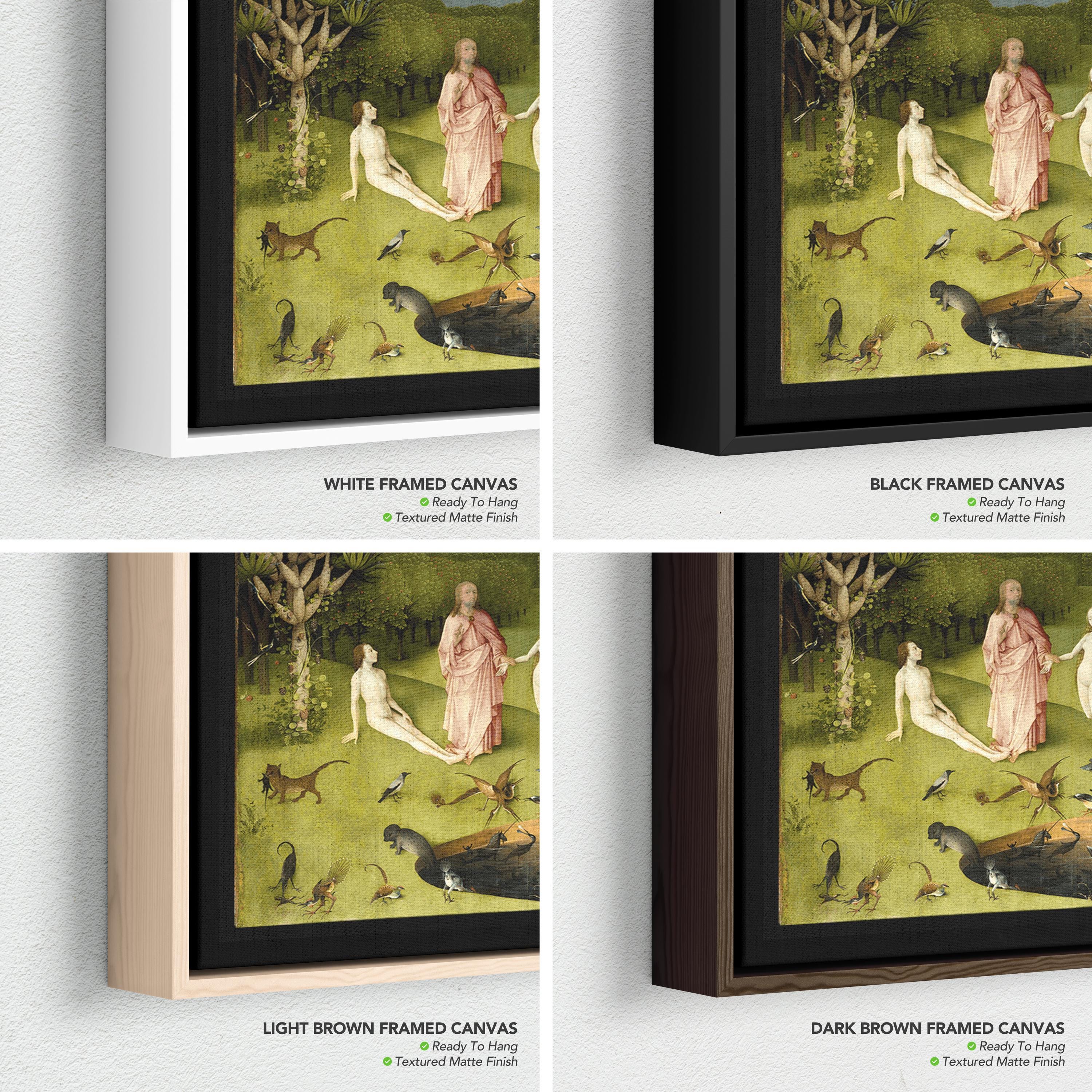 Hieronymus Bosch Garden of Earthly Delights Renaissance Surreal Canvas Art | Poster Print