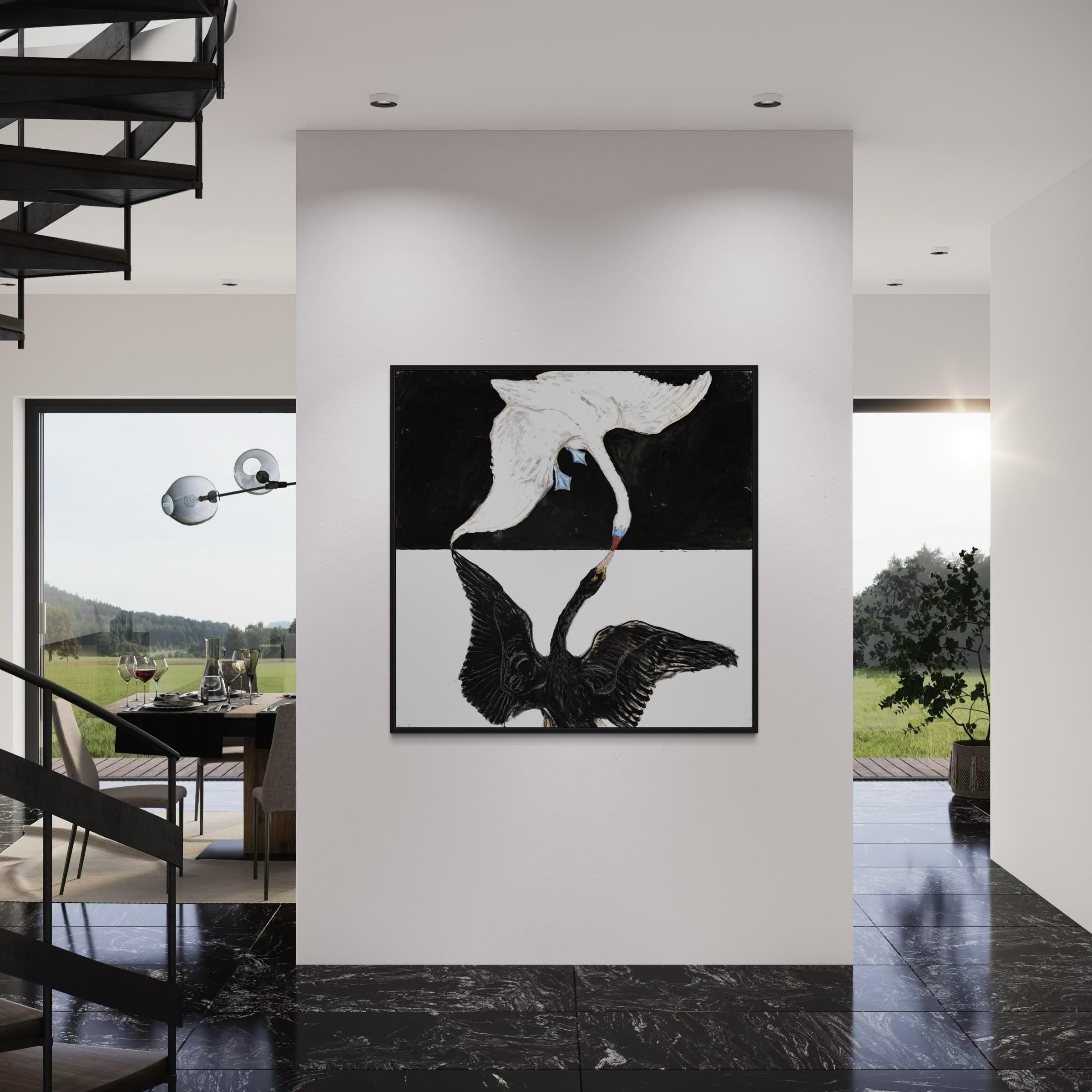 Hilma af Klint The Swan No 1 Abstract Canvas Art | Poster Print