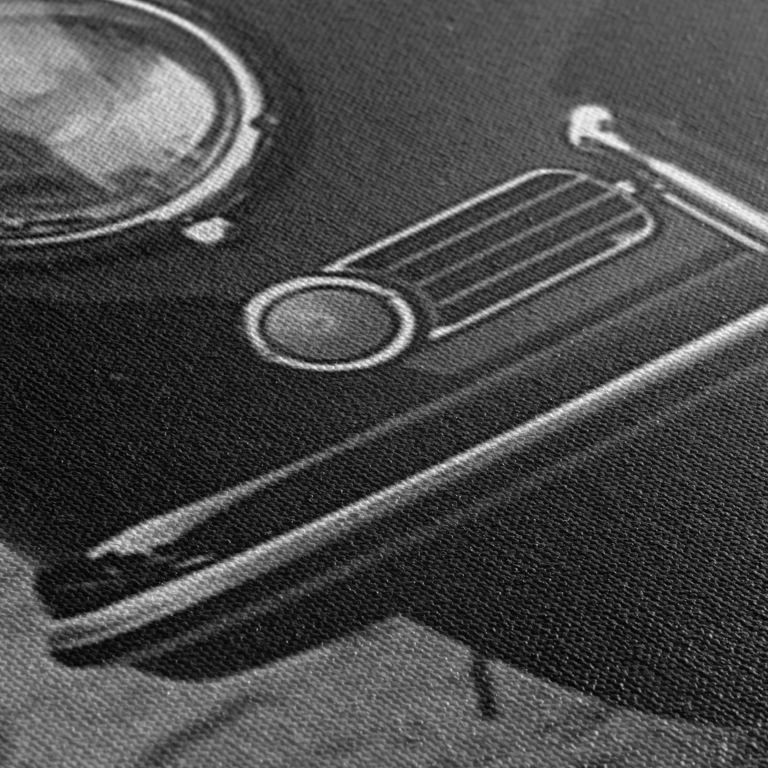 Porsche 356 Speedster | Classic Car Photography Canvas Art | Poster Print