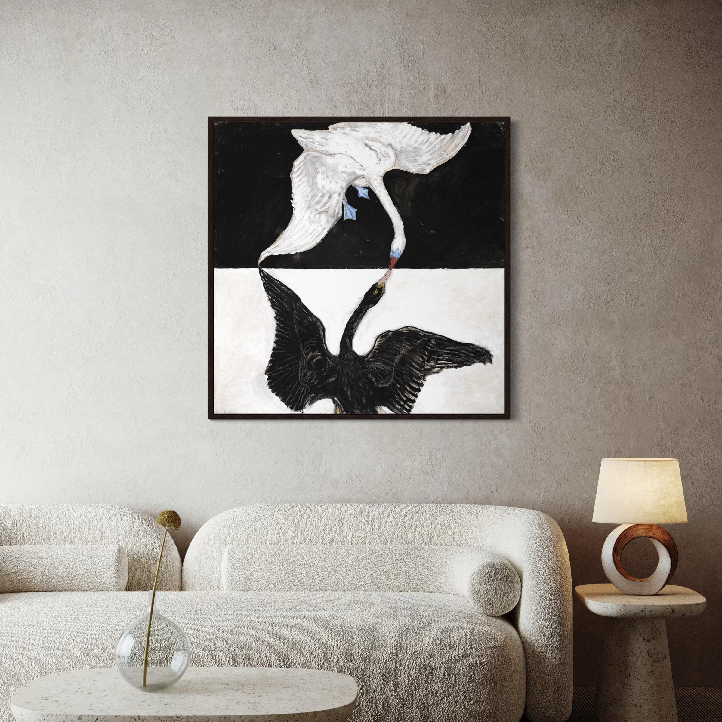 Hilma af Klint The Swan No 1 Abstract Canvas Art | Poster Print