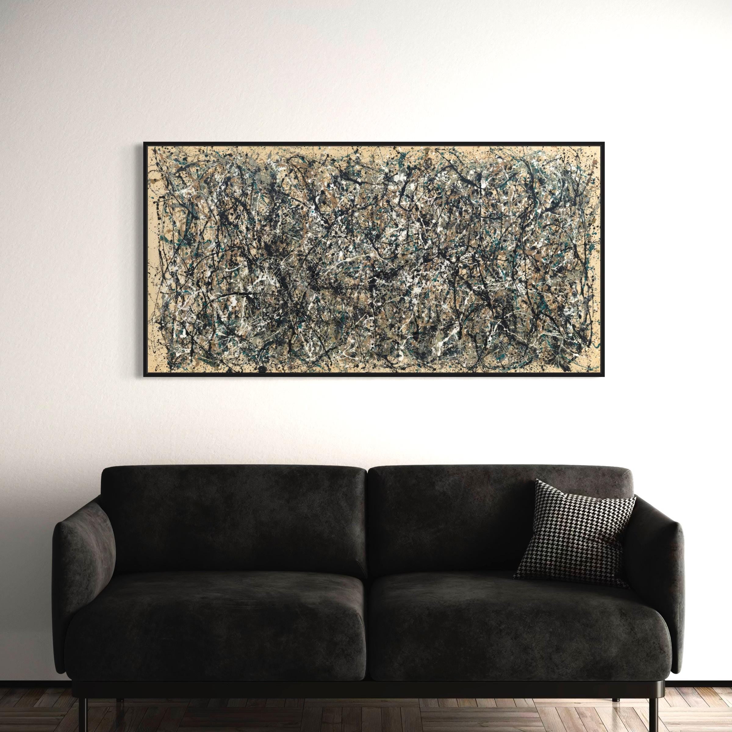Jackson Pollock One. Number 31 Modern Canvas Art | Poster Print