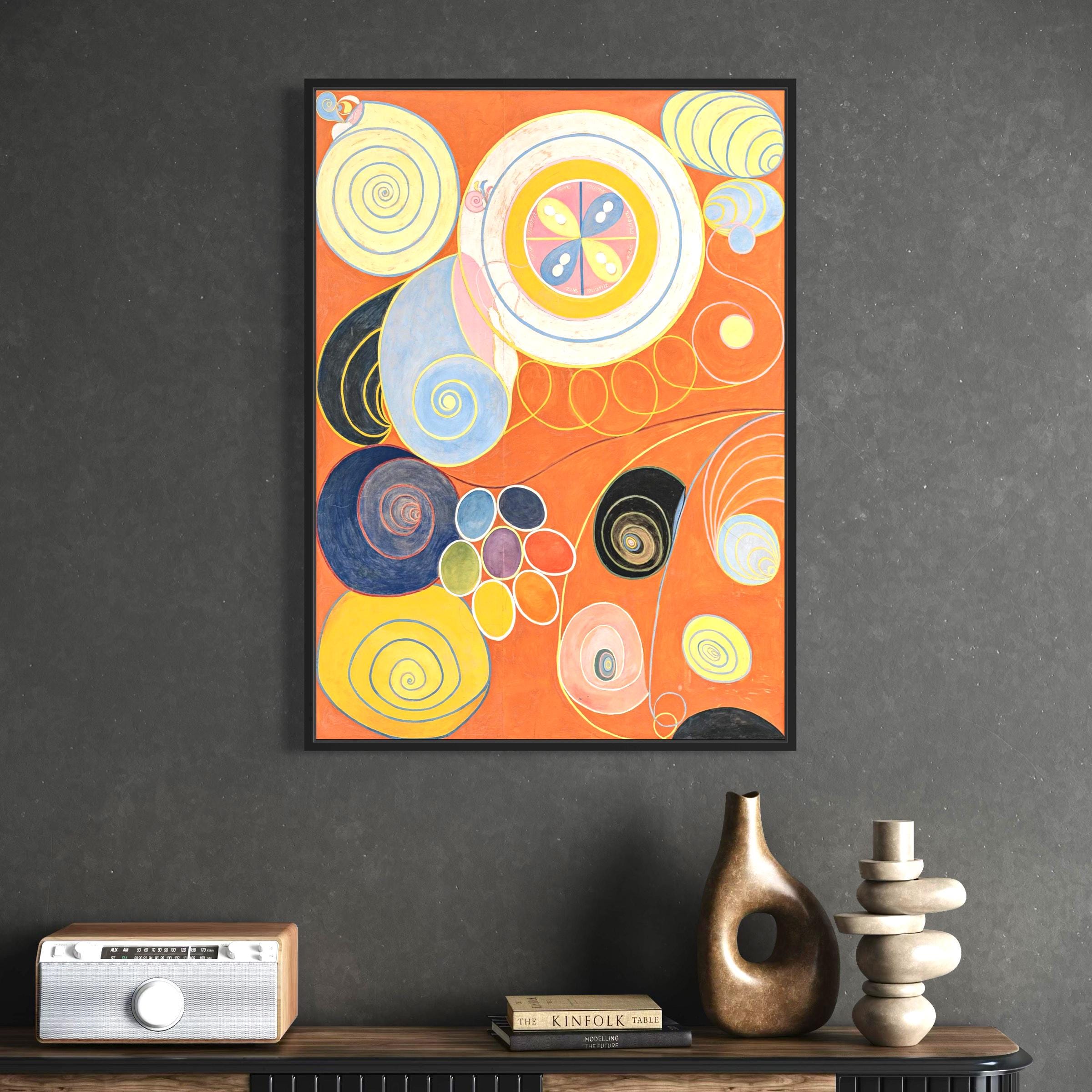 Hilma af Klint The Ten Largest No.3 Youth Canvas Art | Poster Print