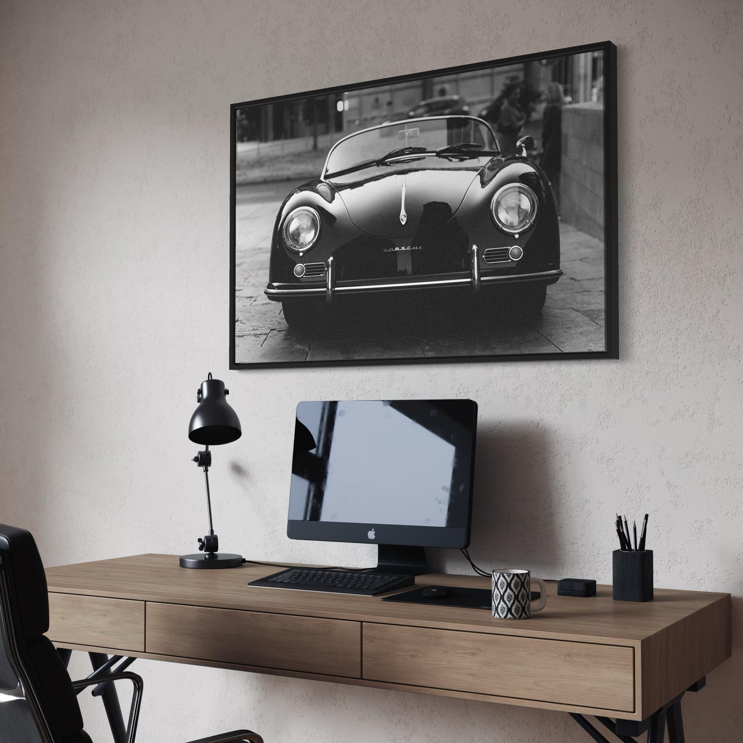 Porsche 356 Speedster | Classic Car Photography Canvas Art | Poster Print