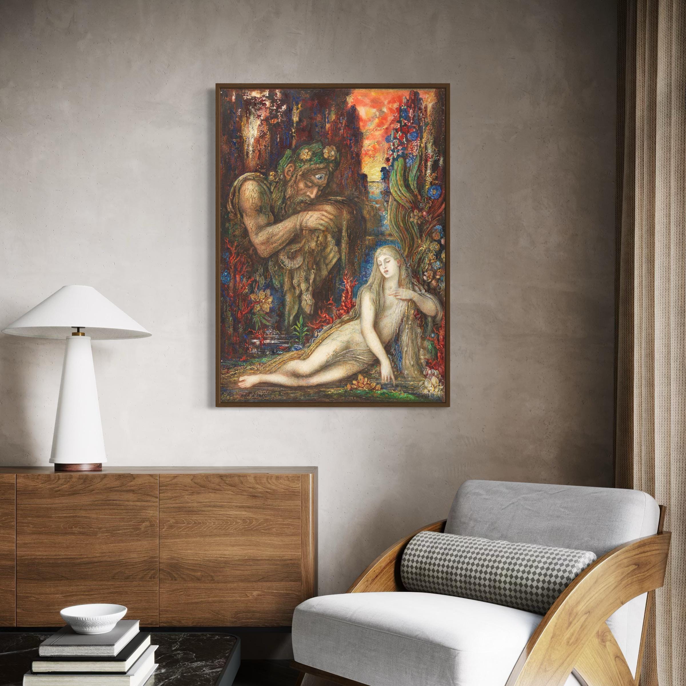 Gustave Moreau Galatea 1896 Symbolist Canvas Art | Poster Print
