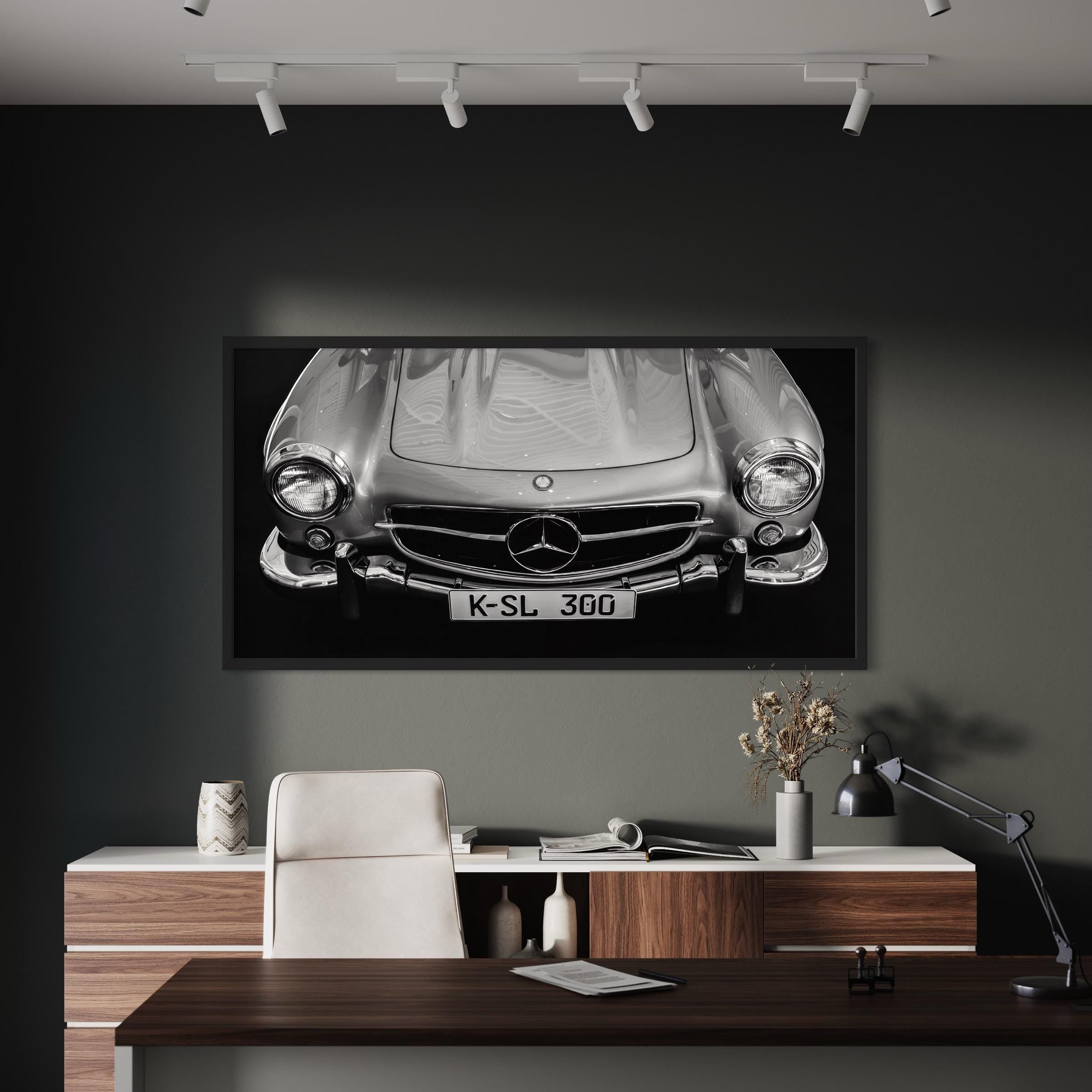 Mercedes-Benz SL 300 Classic Canvas Art | Poster Print