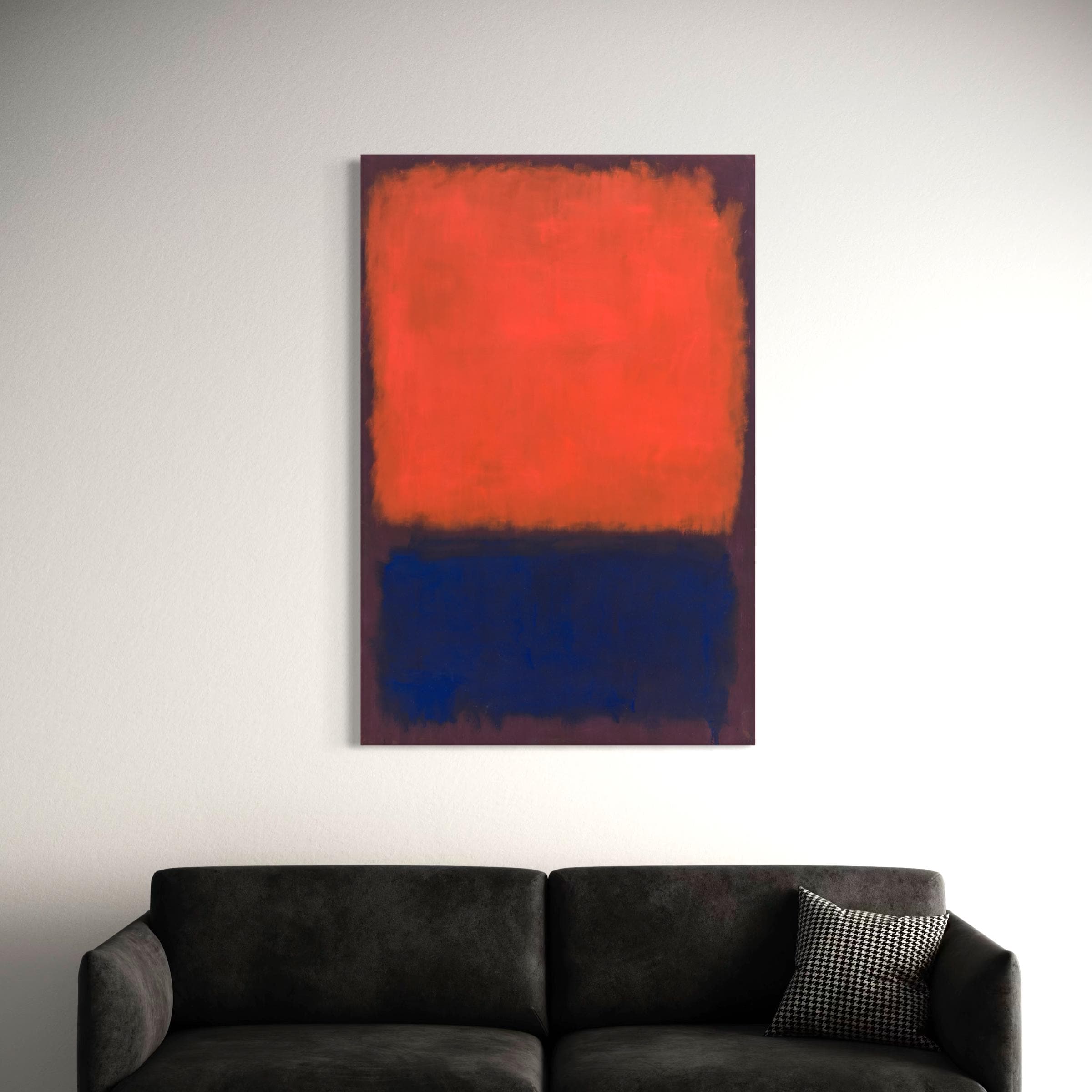 Mark Rothko No. 14 Wall Art Canvas Poster Print | Modern Expressionism Abstract Reproduction