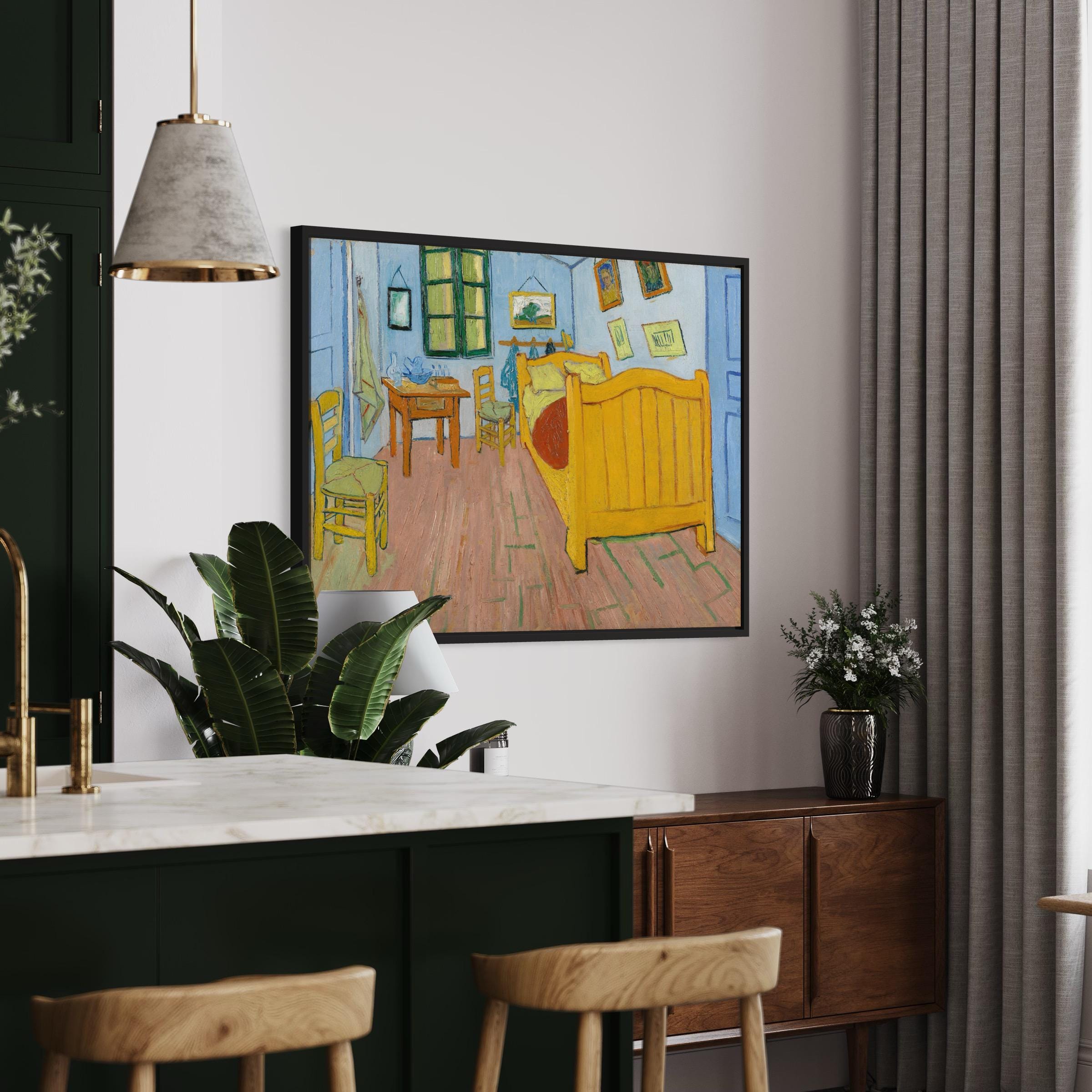 Bedroom in Arles by Van Gogh Canvas Art | Poster Print