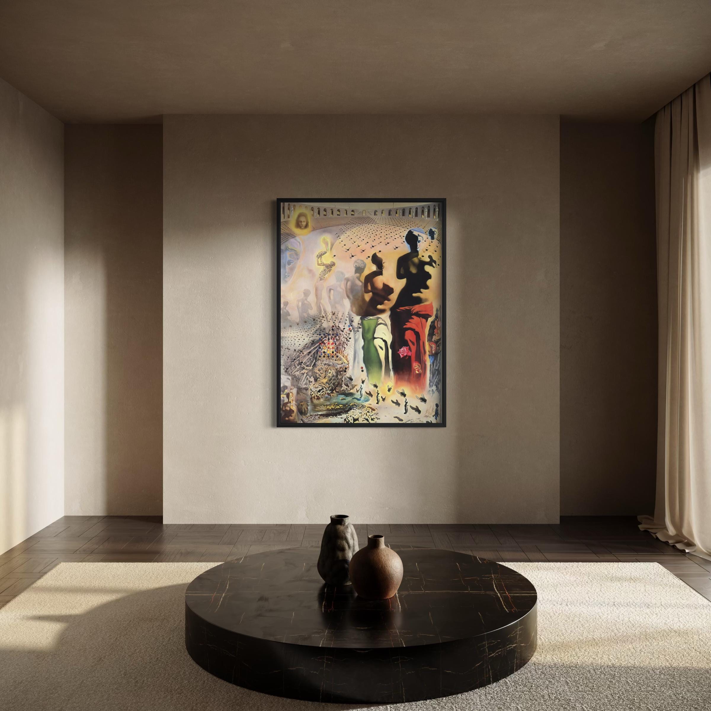 Salvador Dali The Hallucinogenic Toreador Surrealism Wall Art Canvas | Framed Poster Print