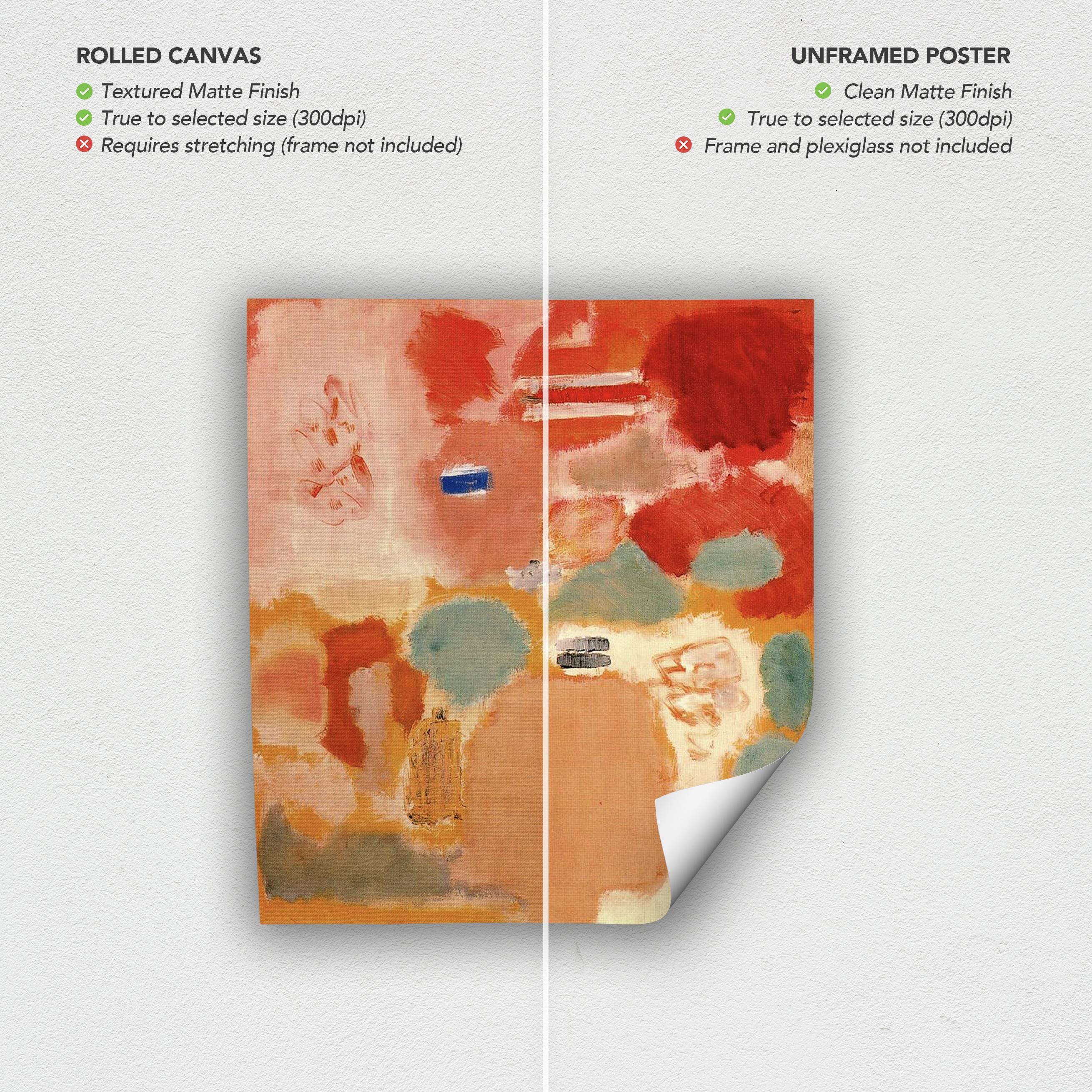 Mark Rothko No. 21 | Abstract Expressionist Color Field Canvas Art | Poster Print