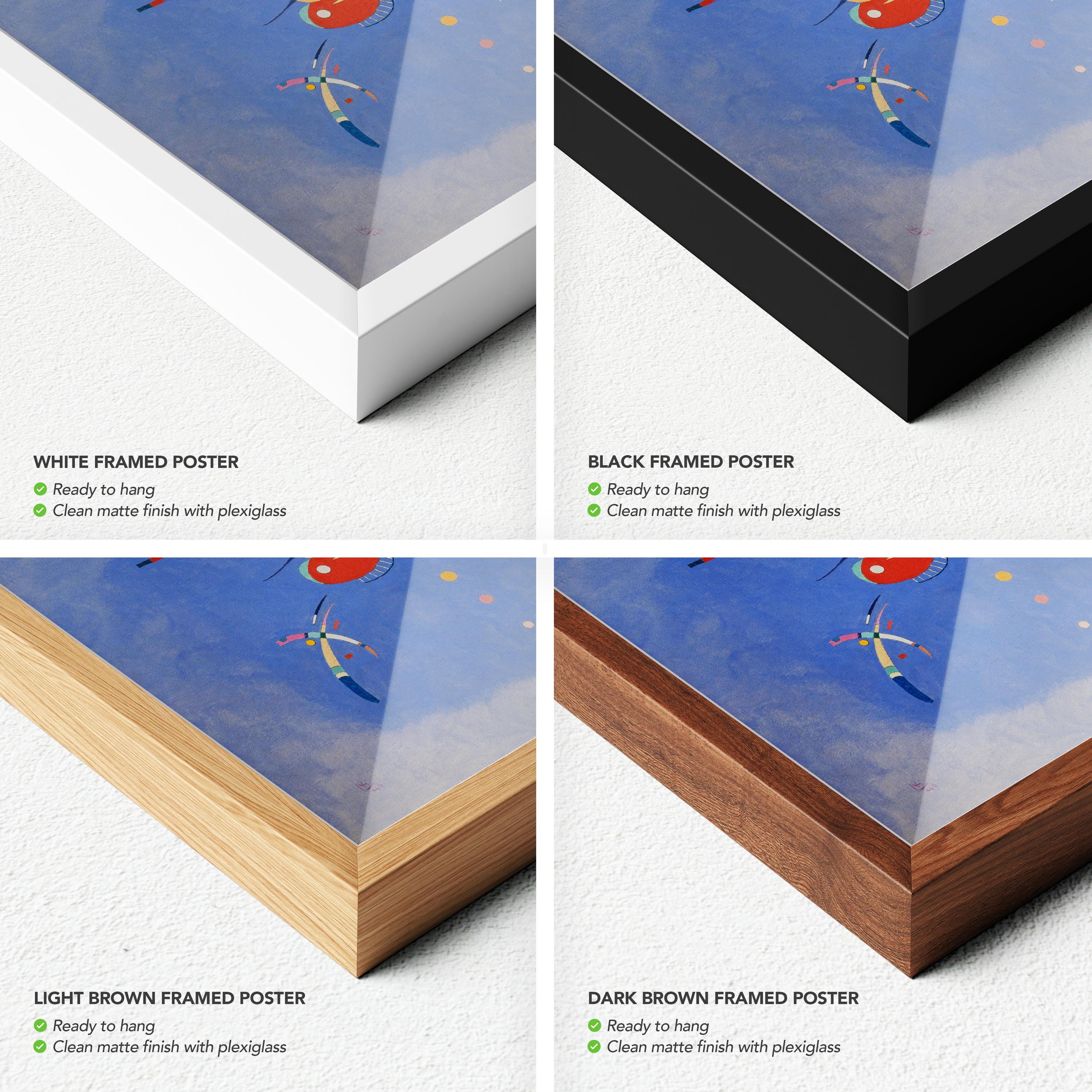 Wassily Kandinsky Sky Blue | Expressionism Modern Canvas Art | Poster Print