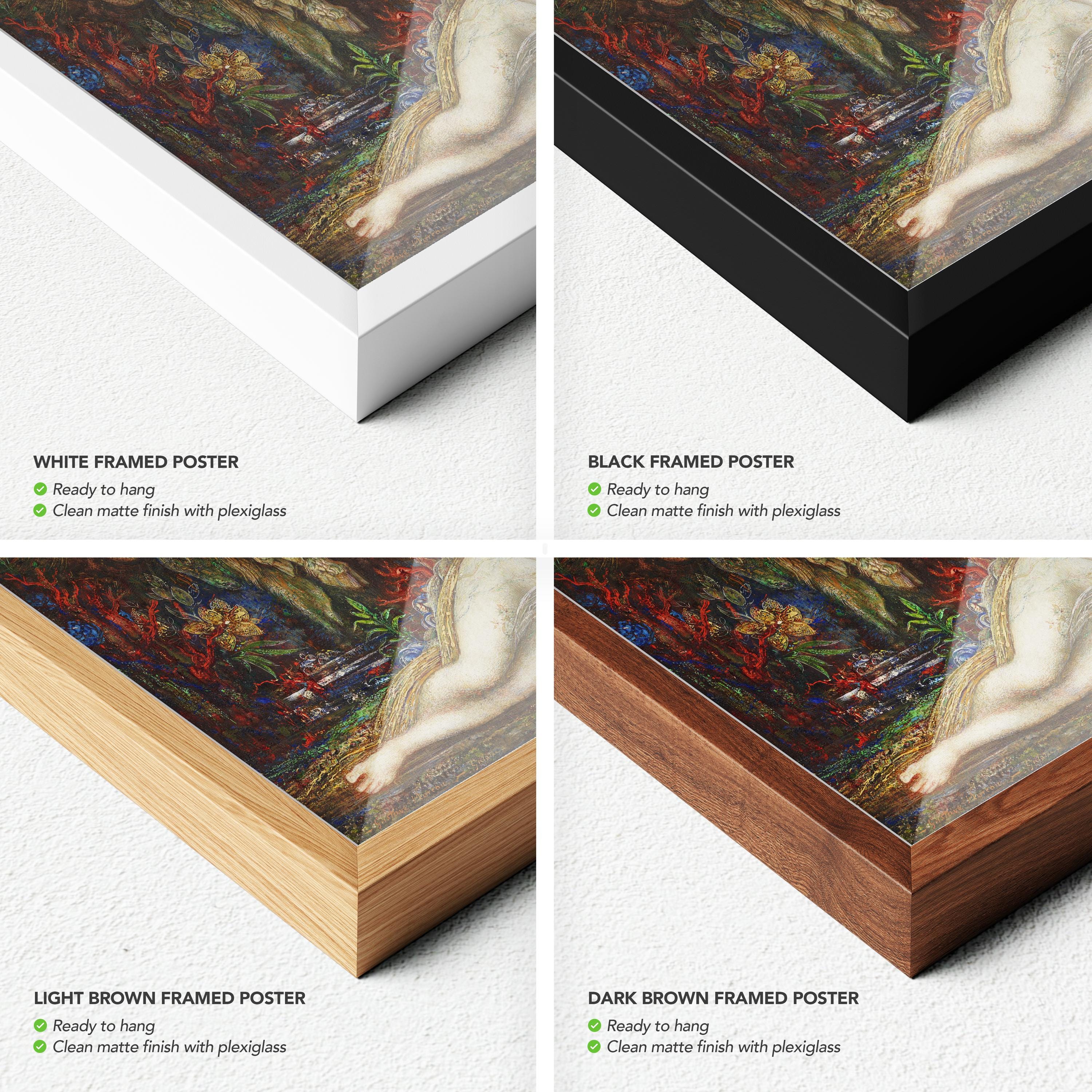 Gustave Moreau Galatea 1896 Symbolist Canvas Art | Poster Print