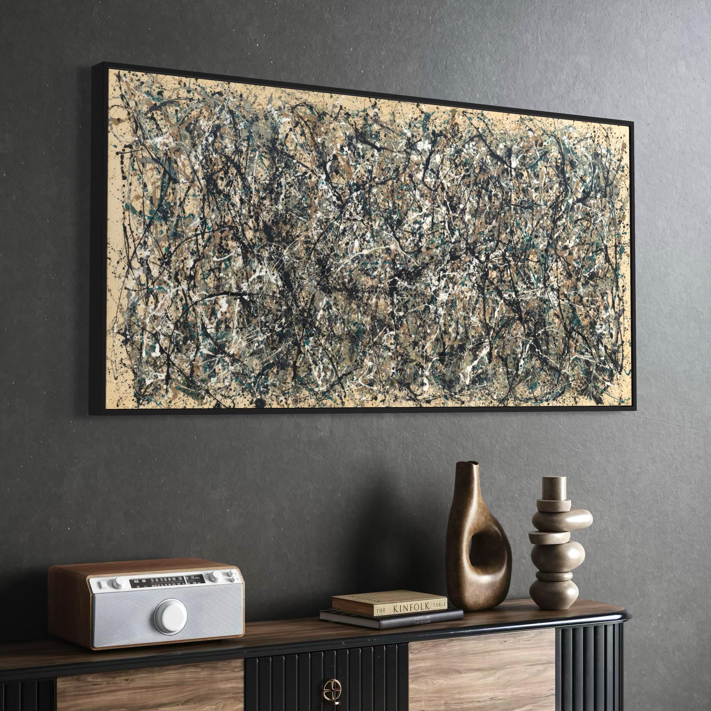 Jackson Pollock One. Number 31 Modern Canvas Art | Poster Print