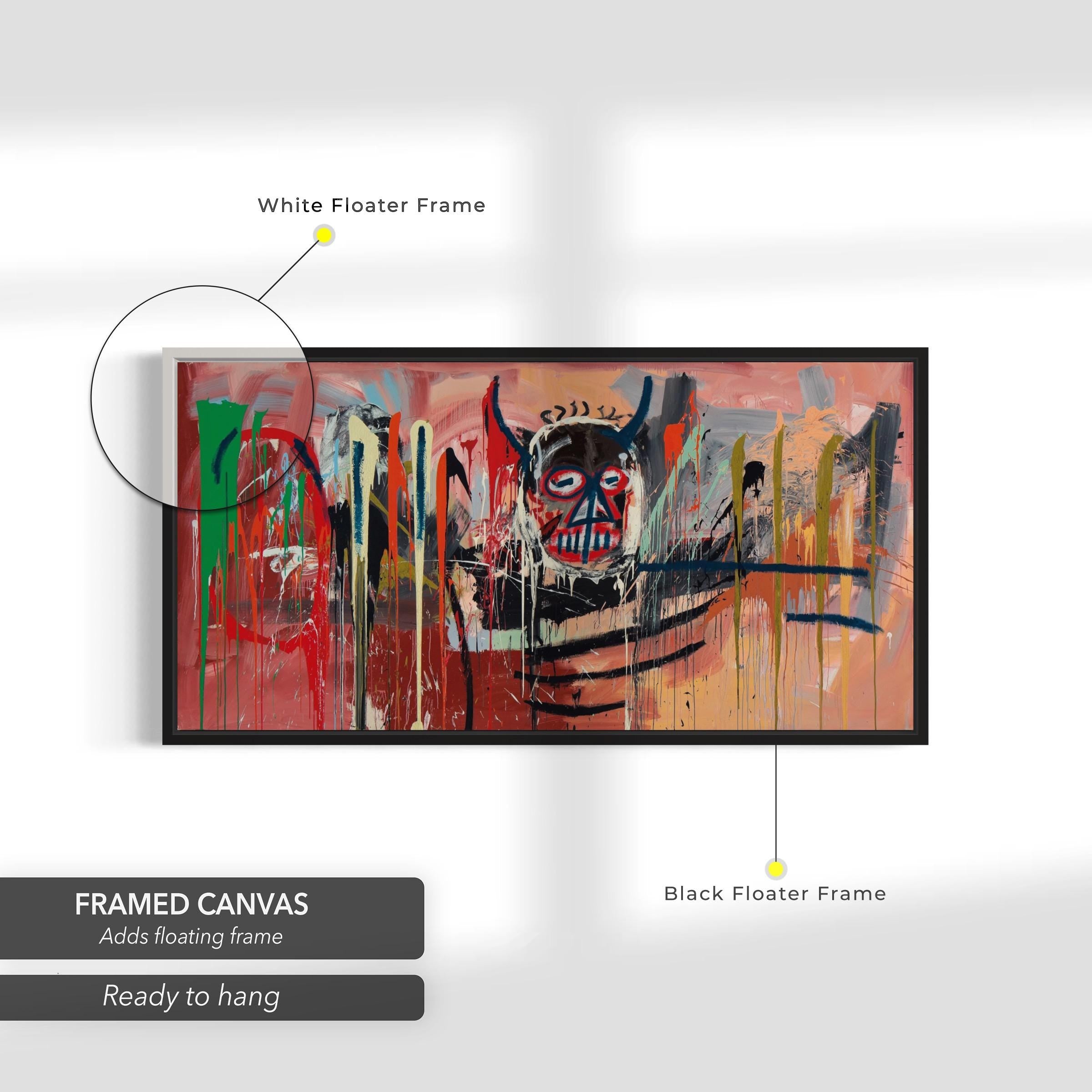 Jean-Michel Basquiat Untitled 1982 | Abstract Canvas Art | Poster Print