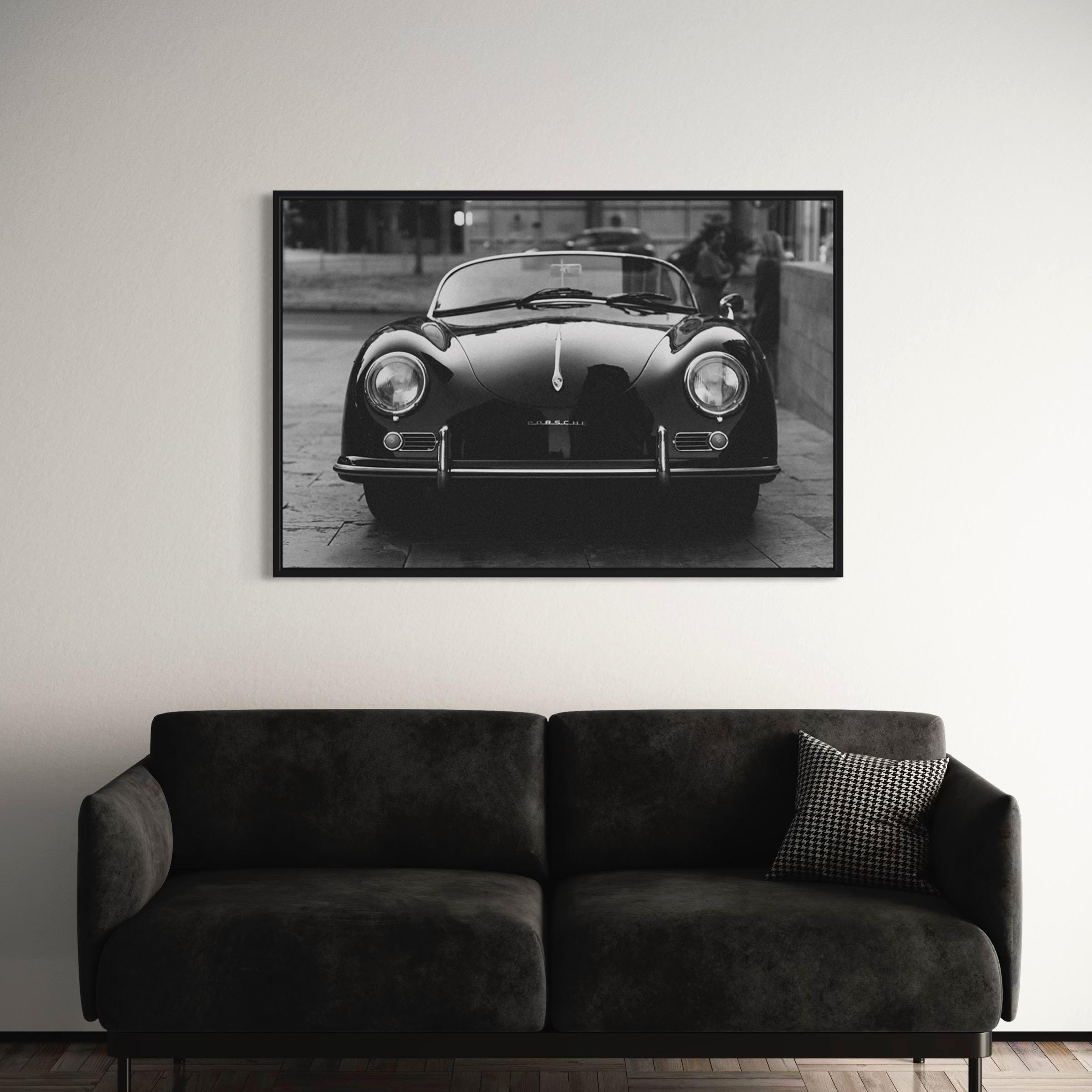 Porsche 356 Speedster | Classic Car Photography Canvas Art | Poster Print