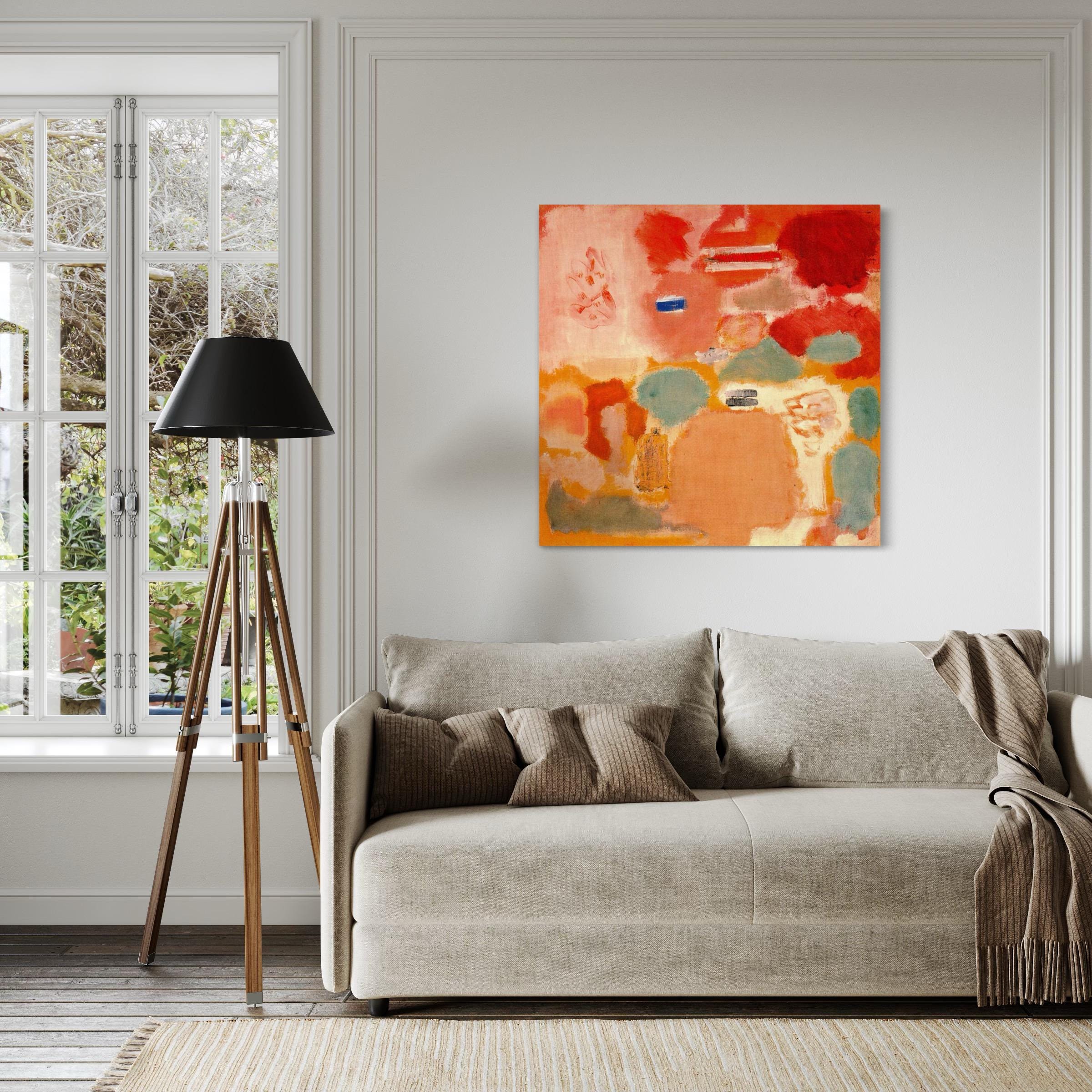 Mark Rothko No. 21 | Abstract Expressionist Color Field Canvas Art | Poster Print