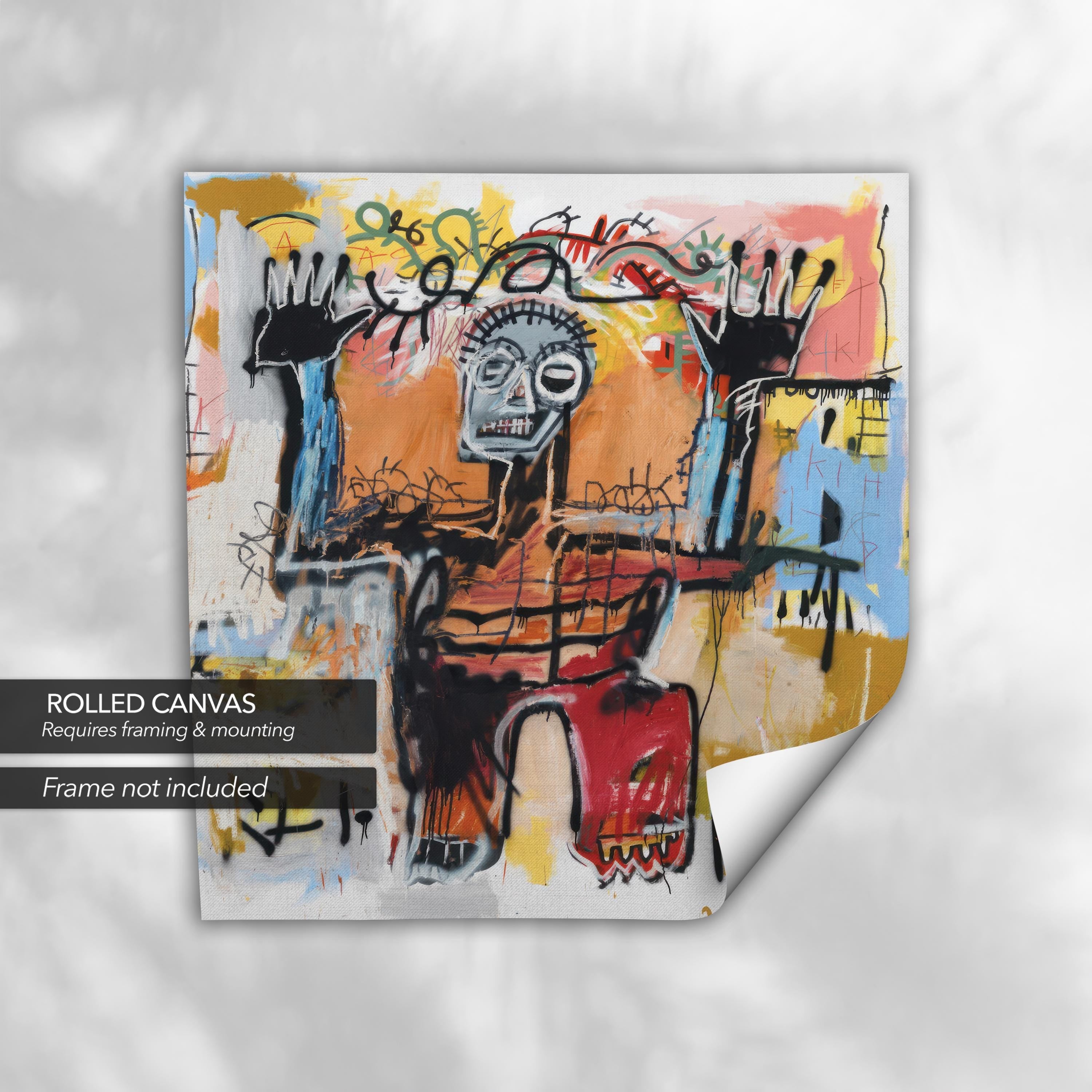Jean-Michel Basquiat Untitled 1981 Canvas Art | Poster Print