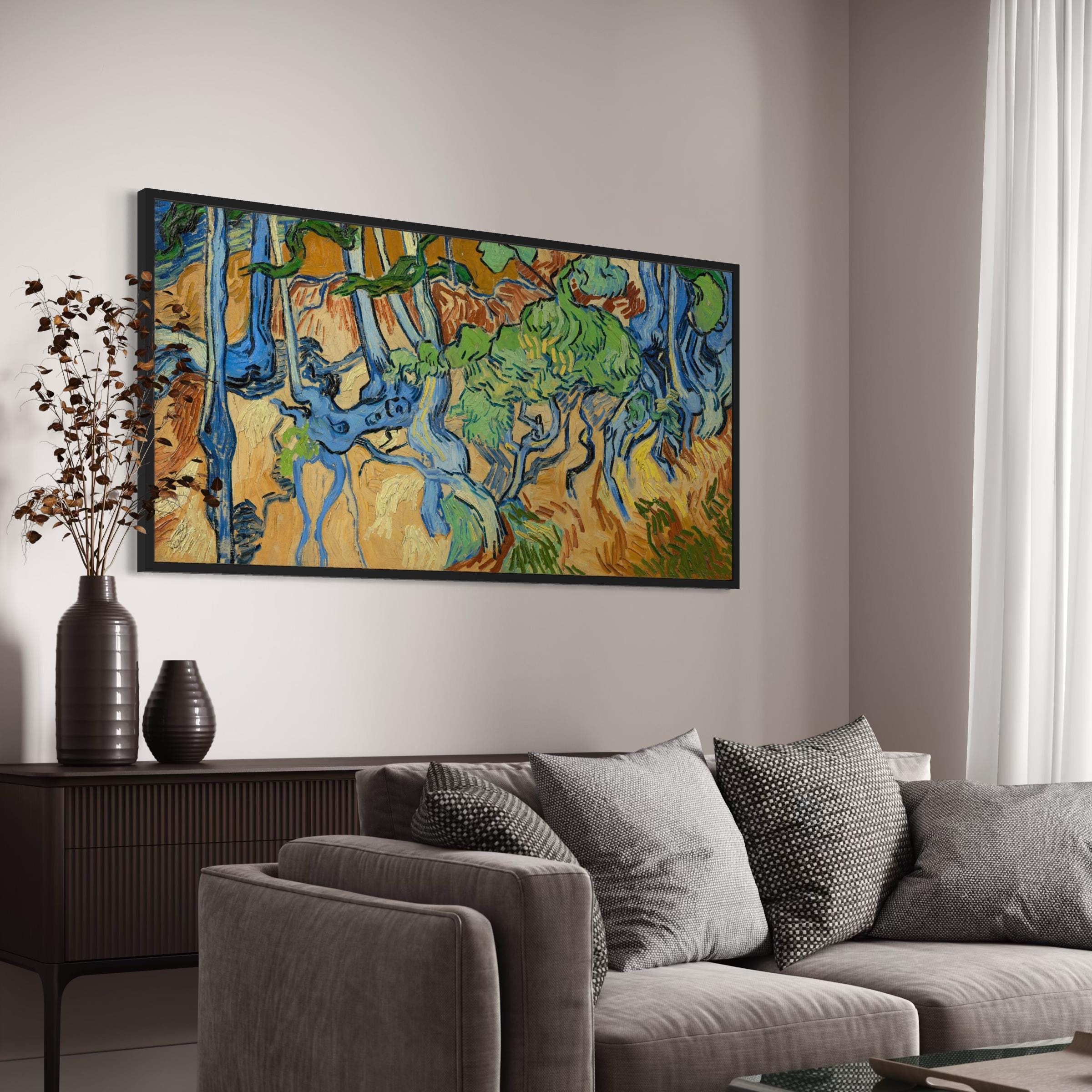 Tree Roots by Vincent van Gogh Poster Print | Canvas Art | Poster Print