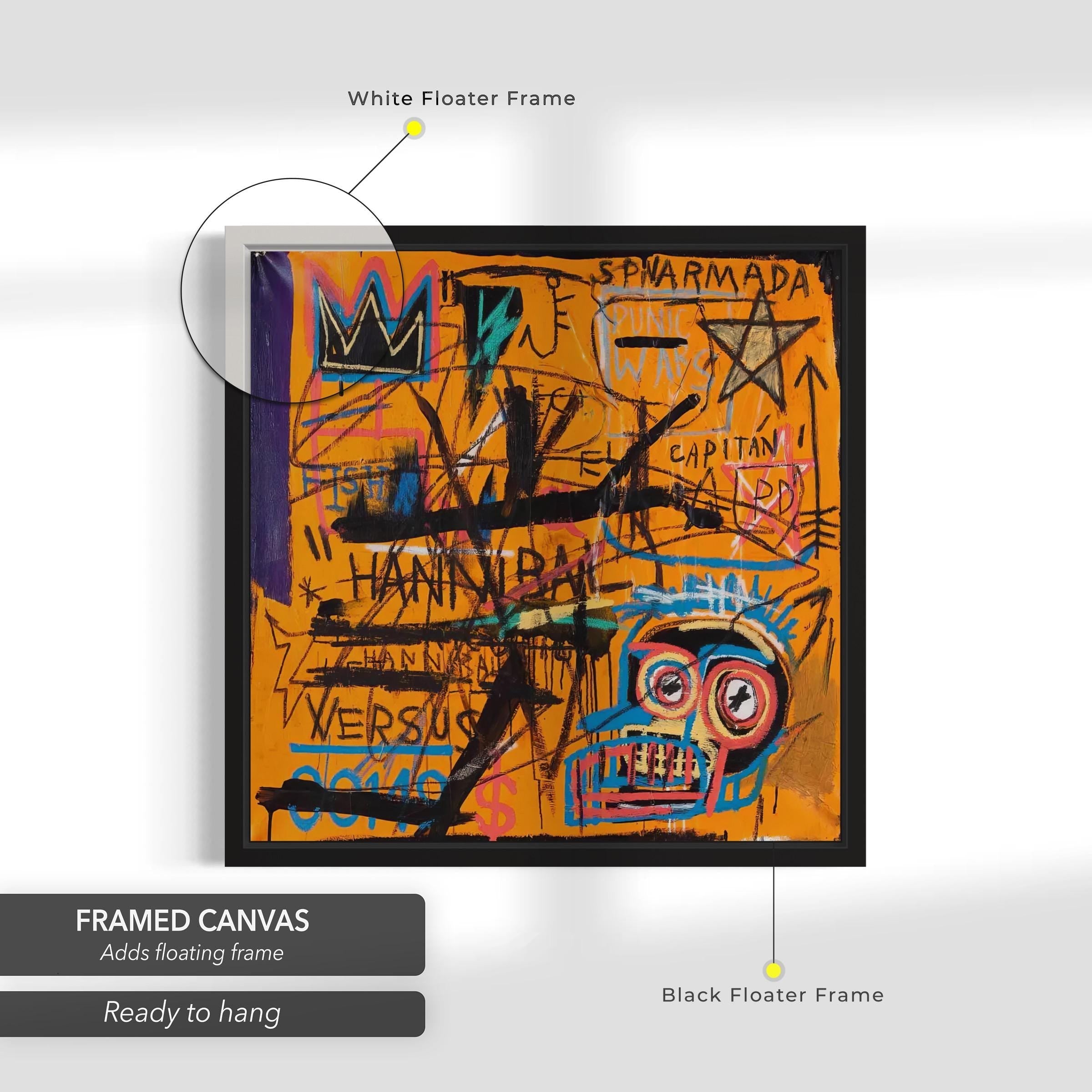 Jean-Michel Basquiat Untitled 1982 | Canvas Art | Poster Print
