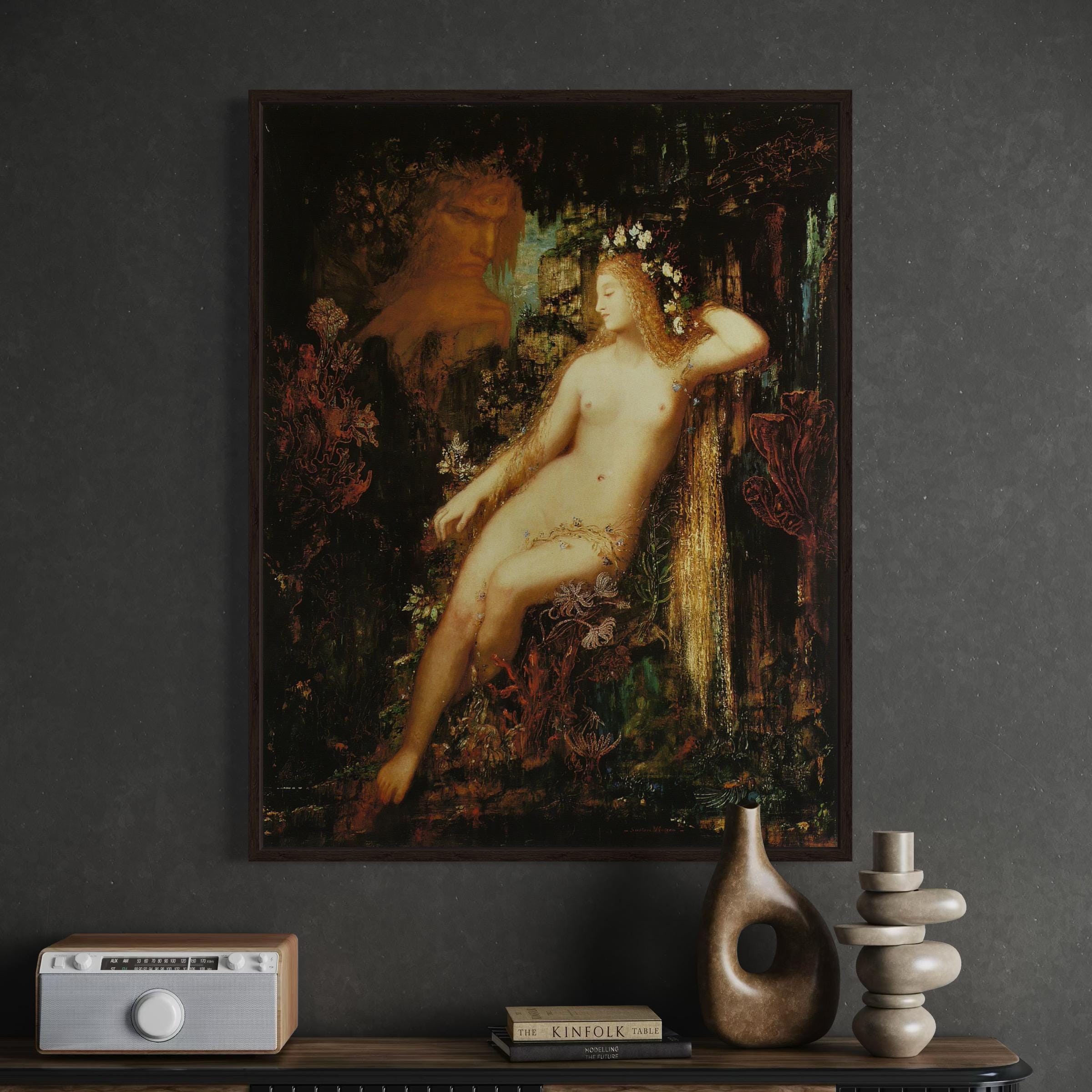 Gustave Moreau Galatea 1880 Symbolist Canvas Art | Poster Print