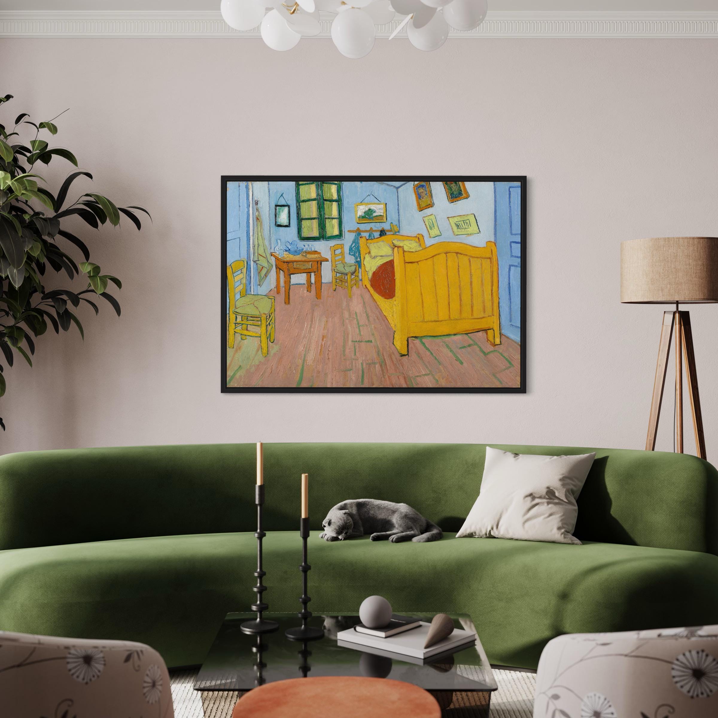 Bedroom in Arles by Van Gogh Canvas Art | Poster Print