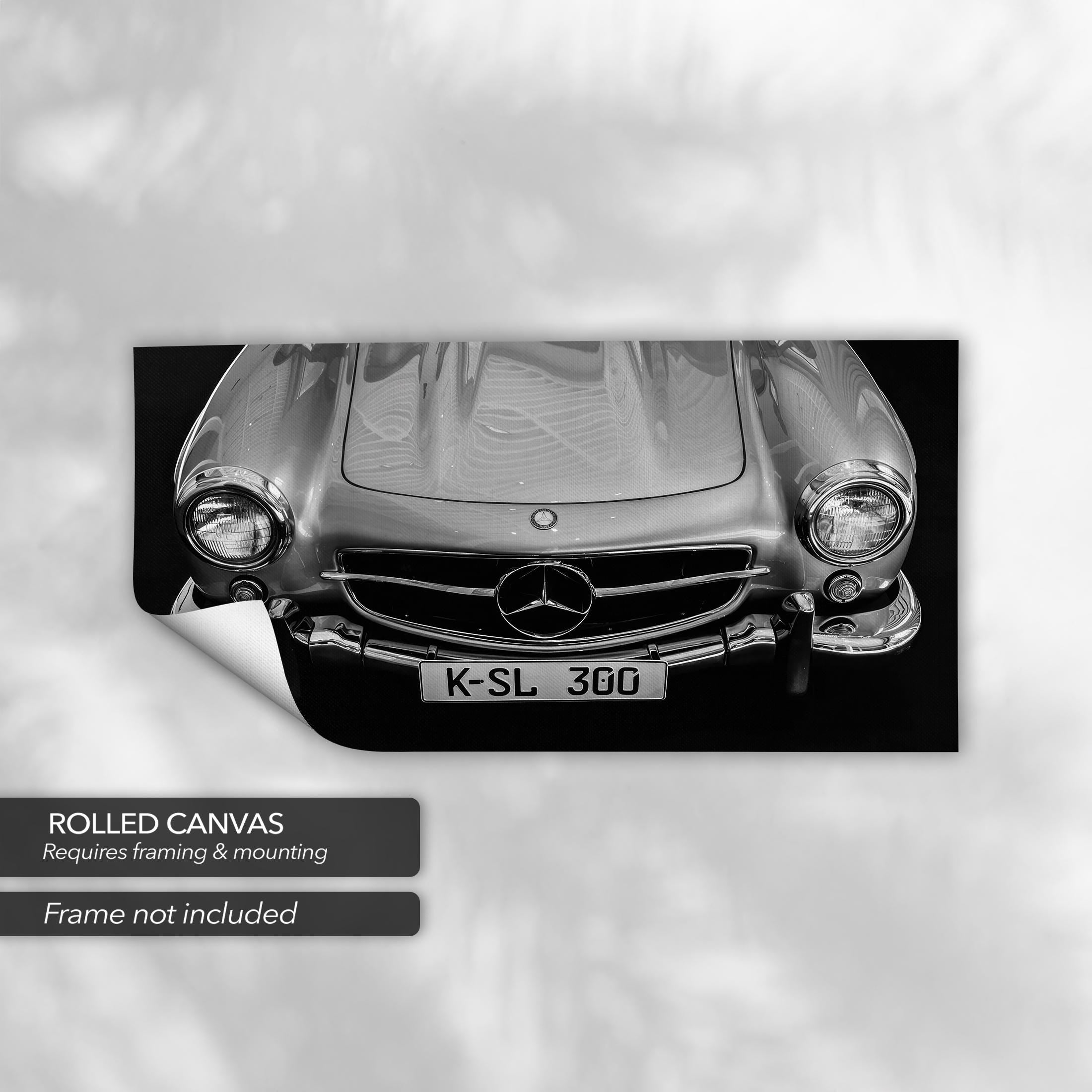 Mercedes-Benz SL 300 Classic Canvas Art | Poster Print