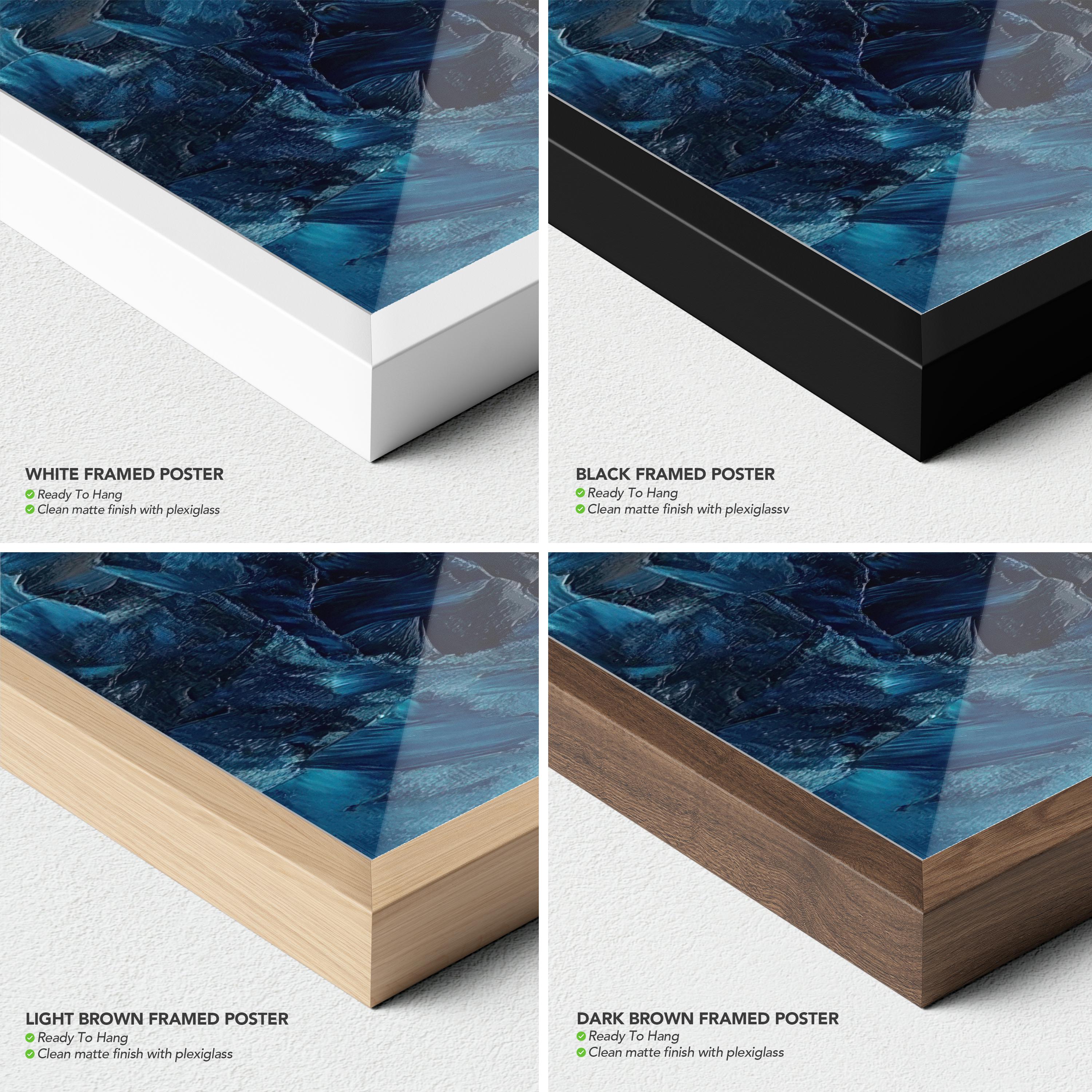 Wave Minimalist Ocean Artwork Canvas Wall Art Print | Neutral Coastal Decor