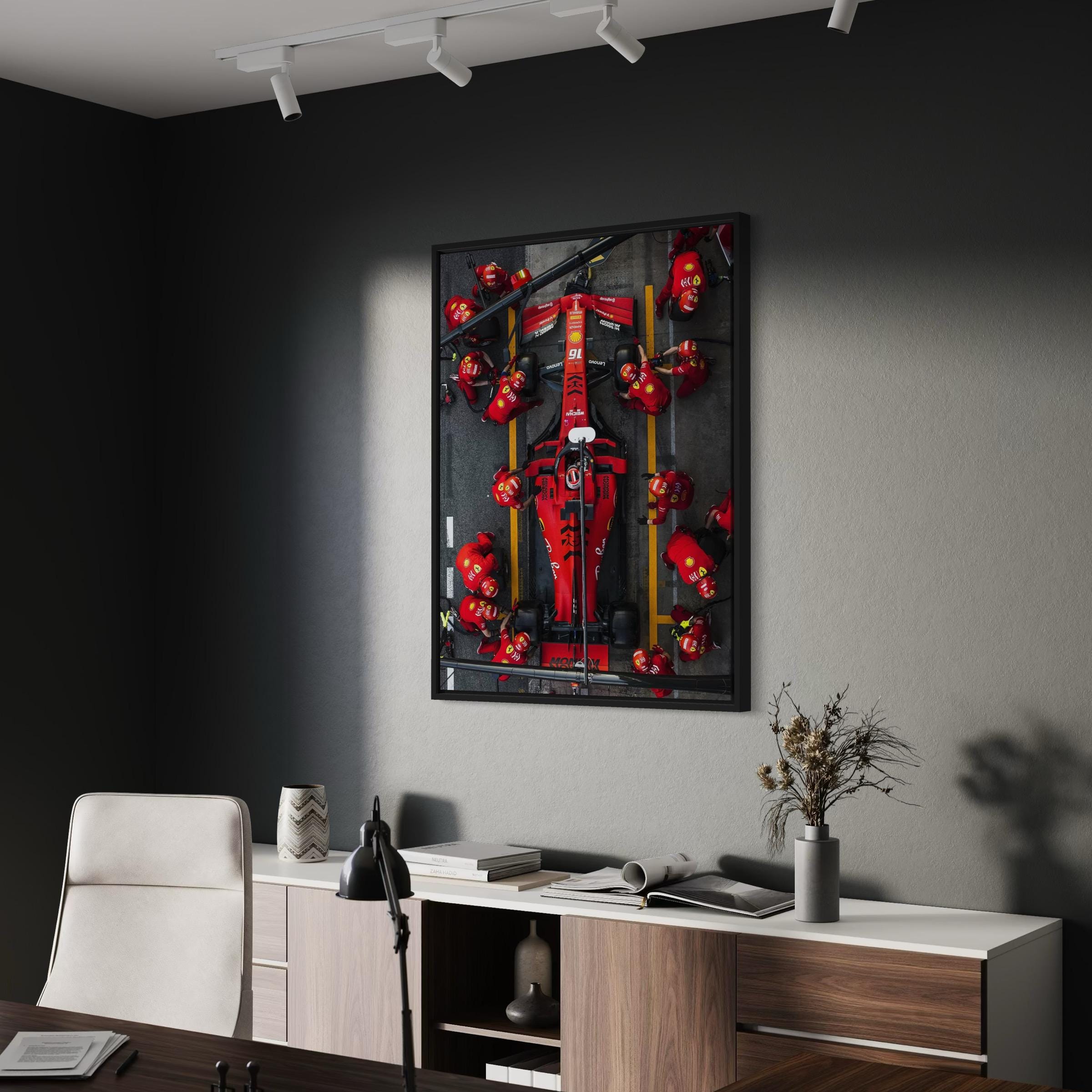 Formula F1 Motivational Motorsports Canvas Art | Poster Print