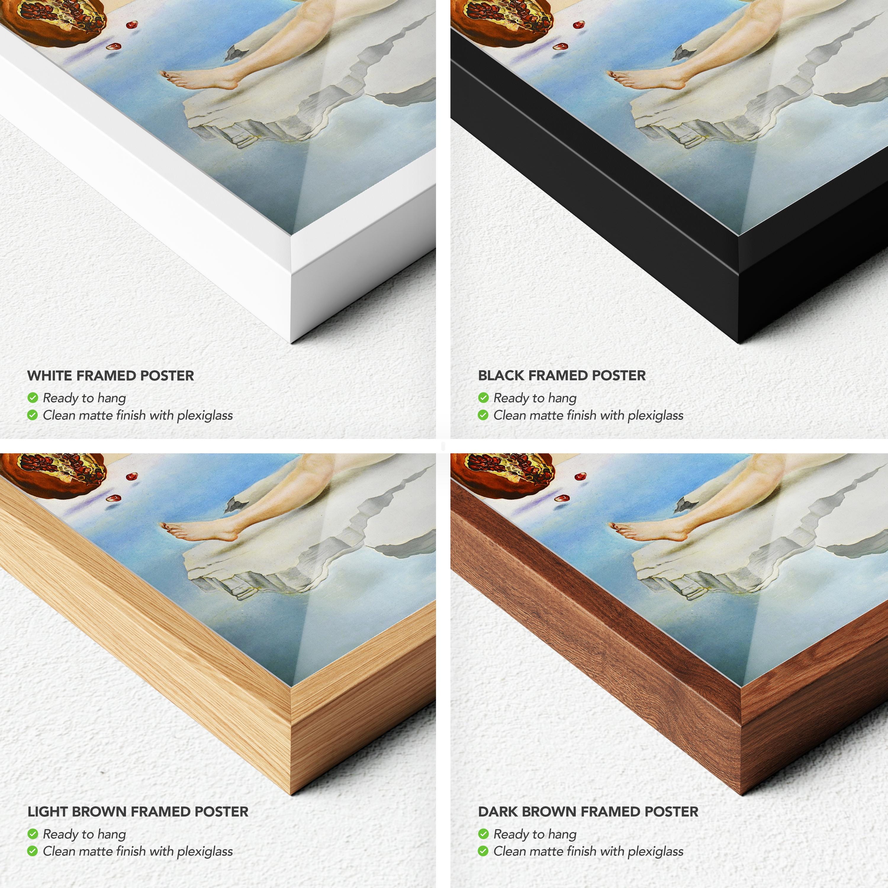 Salvador Dali Dream Caused by the Flight of a Bee Surrealism Canvas Art | Poster Print