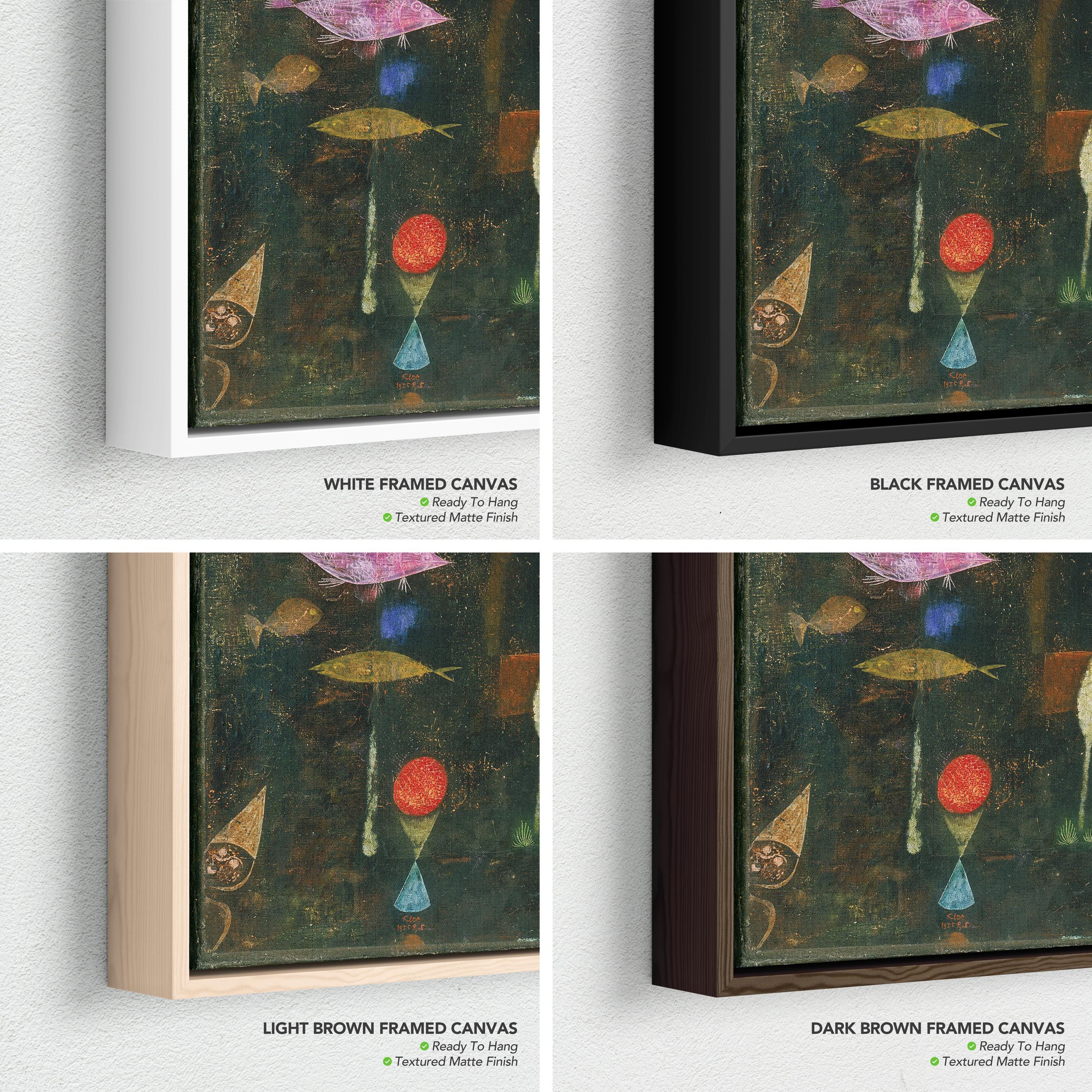 Fish Magic by Paul Klee | Surreal Abstract Canvas Art | Poster Print