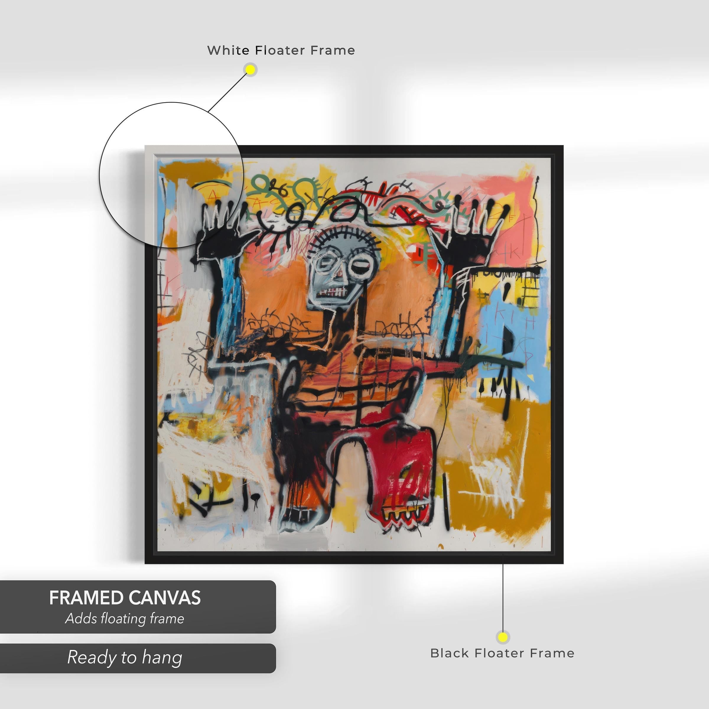 Jean-Michel Basquiat Untitled 1981 Canvas Art | Poster Print