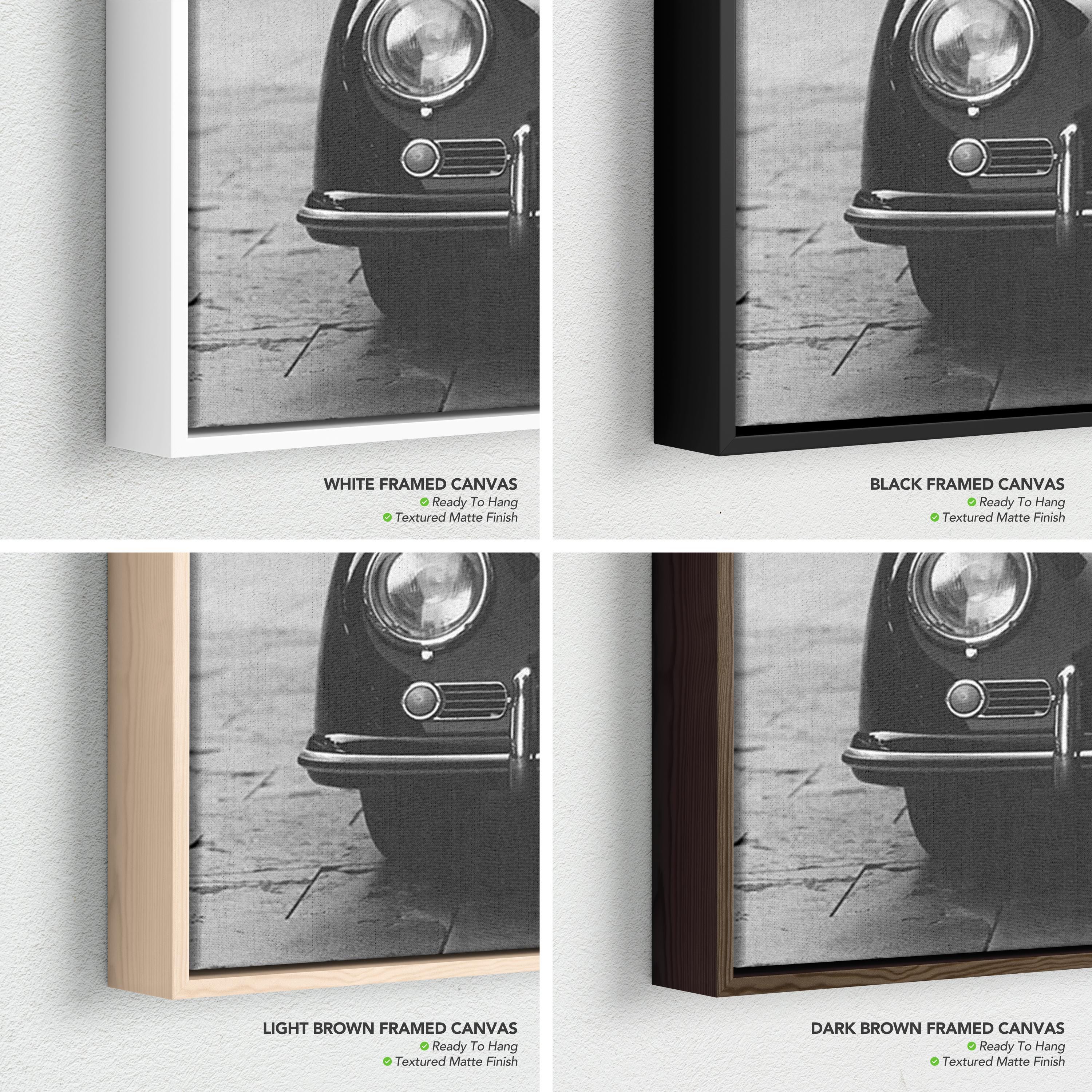 Porsche 356 Speedster | Classic Car Photography Canvas Art | Poster Print