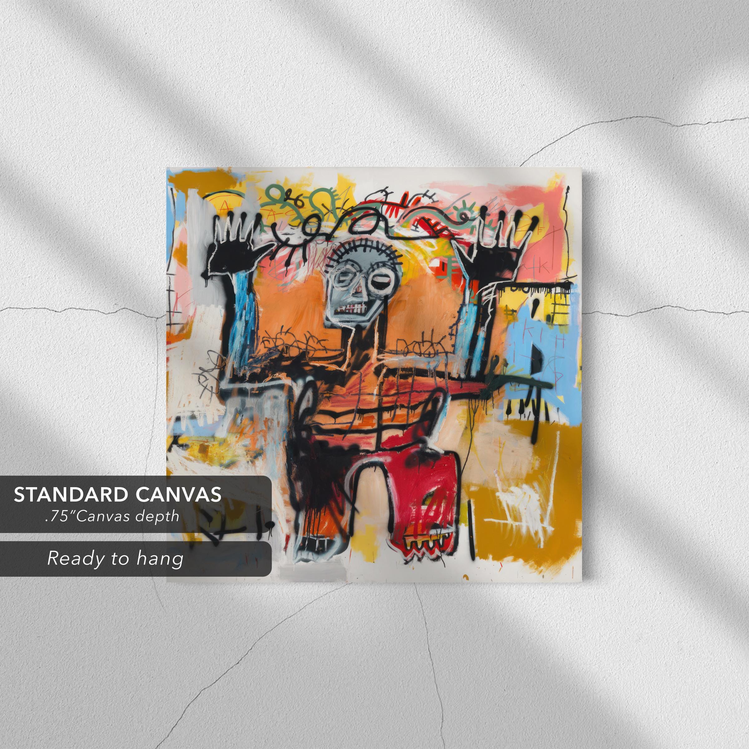 Jean-Michel Basquiat Untitled 1981 Canvas Art | Poster Print