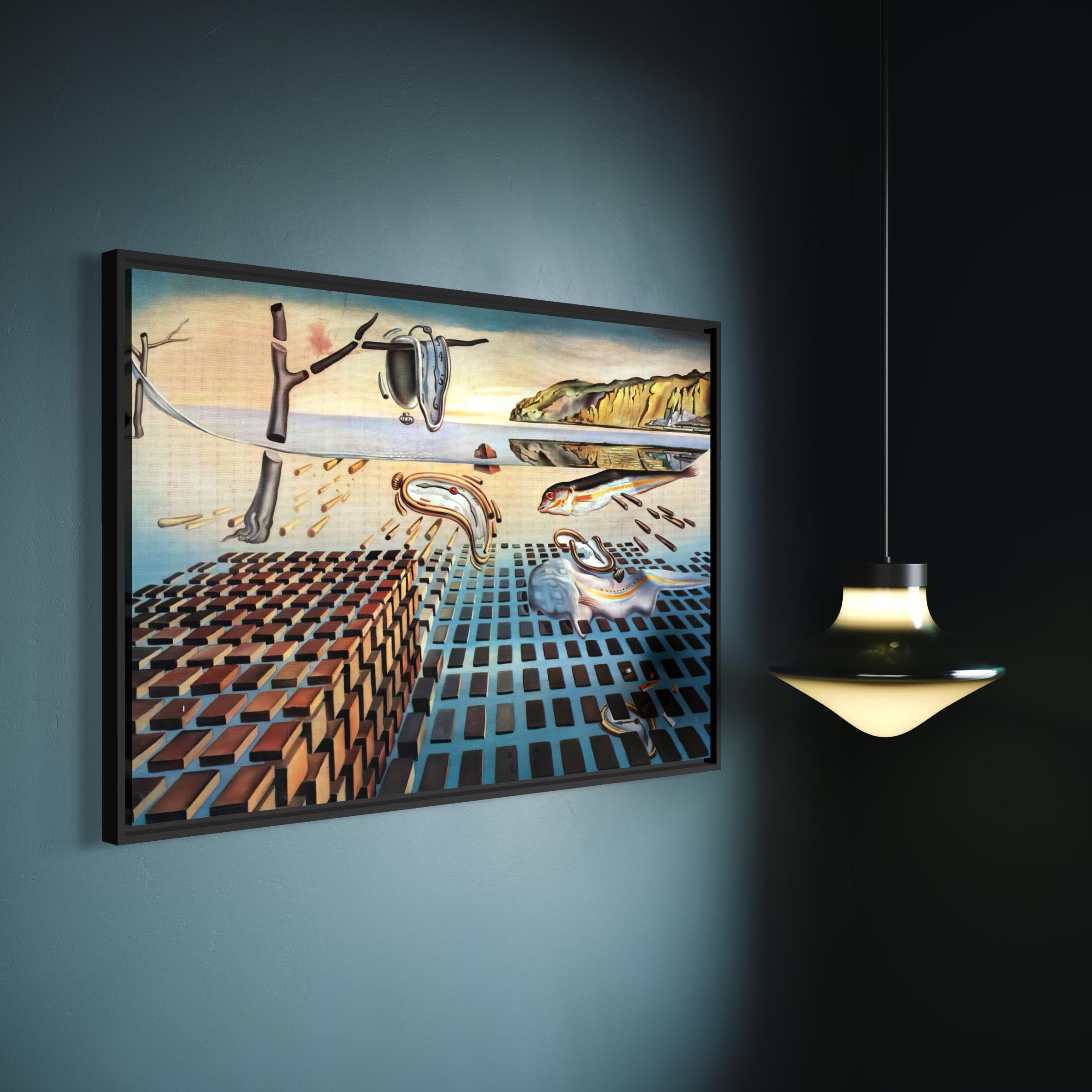 Salvador Dali The Disintegration of The Persistence of Memory Poster Print | Canvas Art