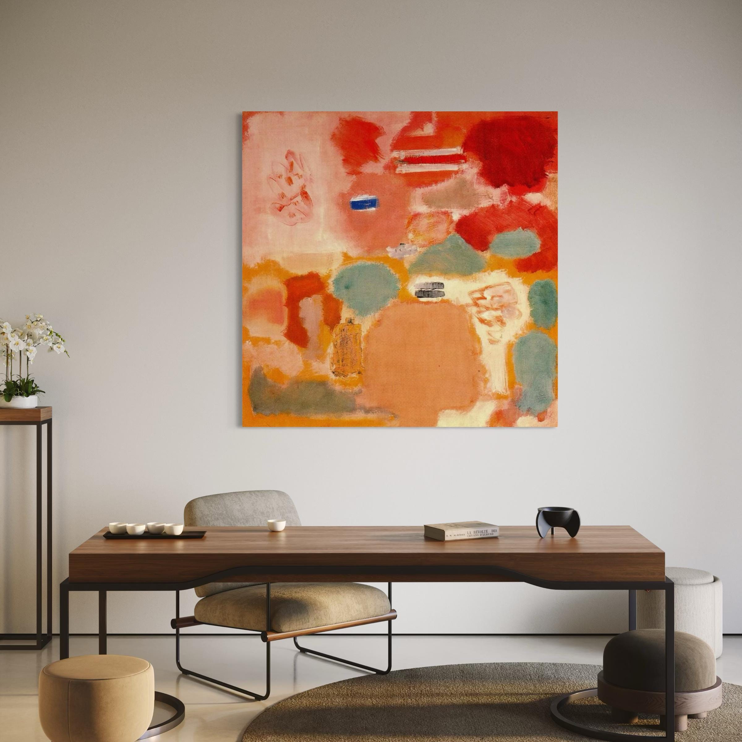 Mark Rothko No. 21 | Abstract Expressionist Color Field Canvas Art | Poster Print